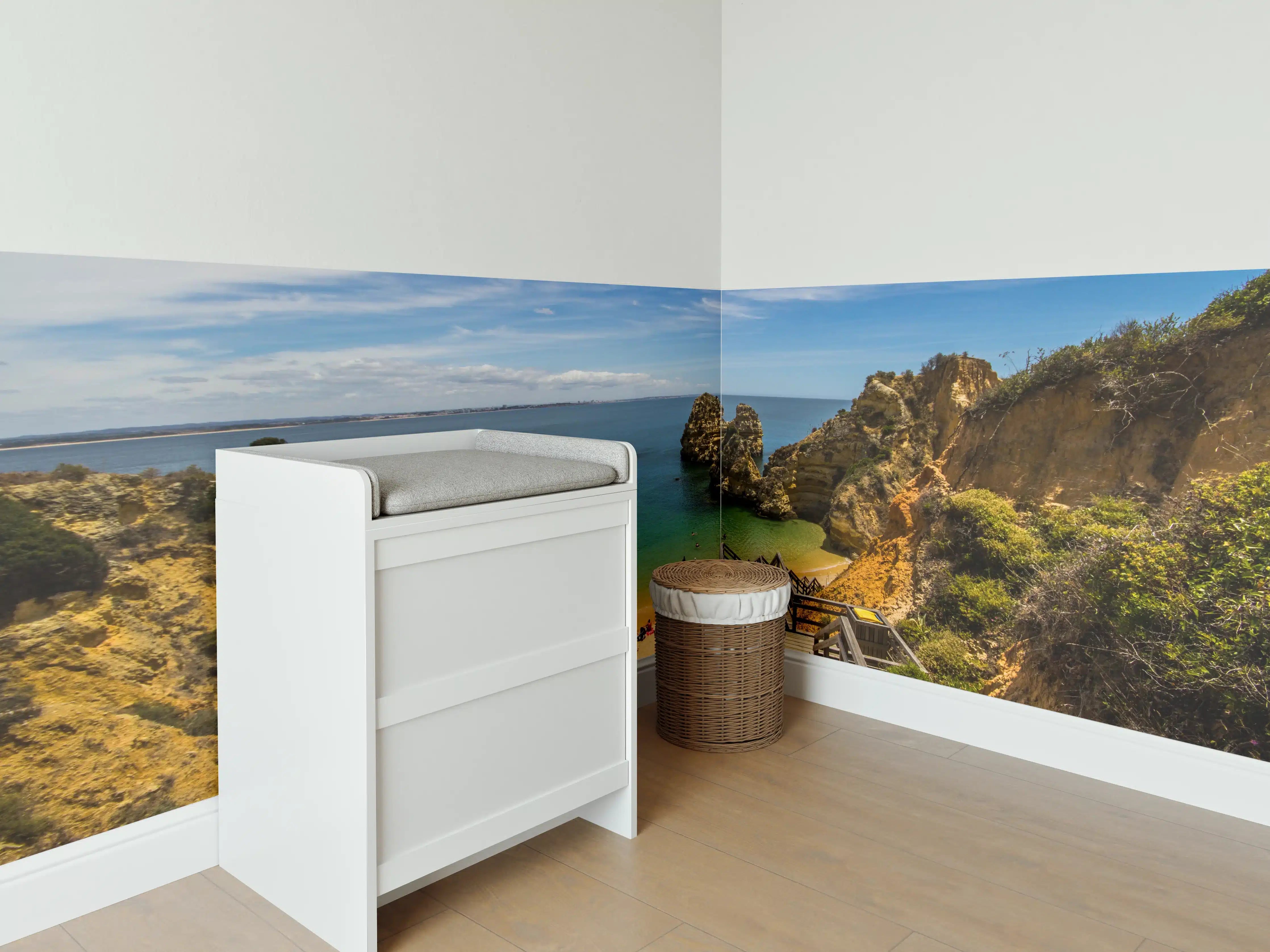 Babyzimmer Wandgestaltung - Strand Camilo in Lagos