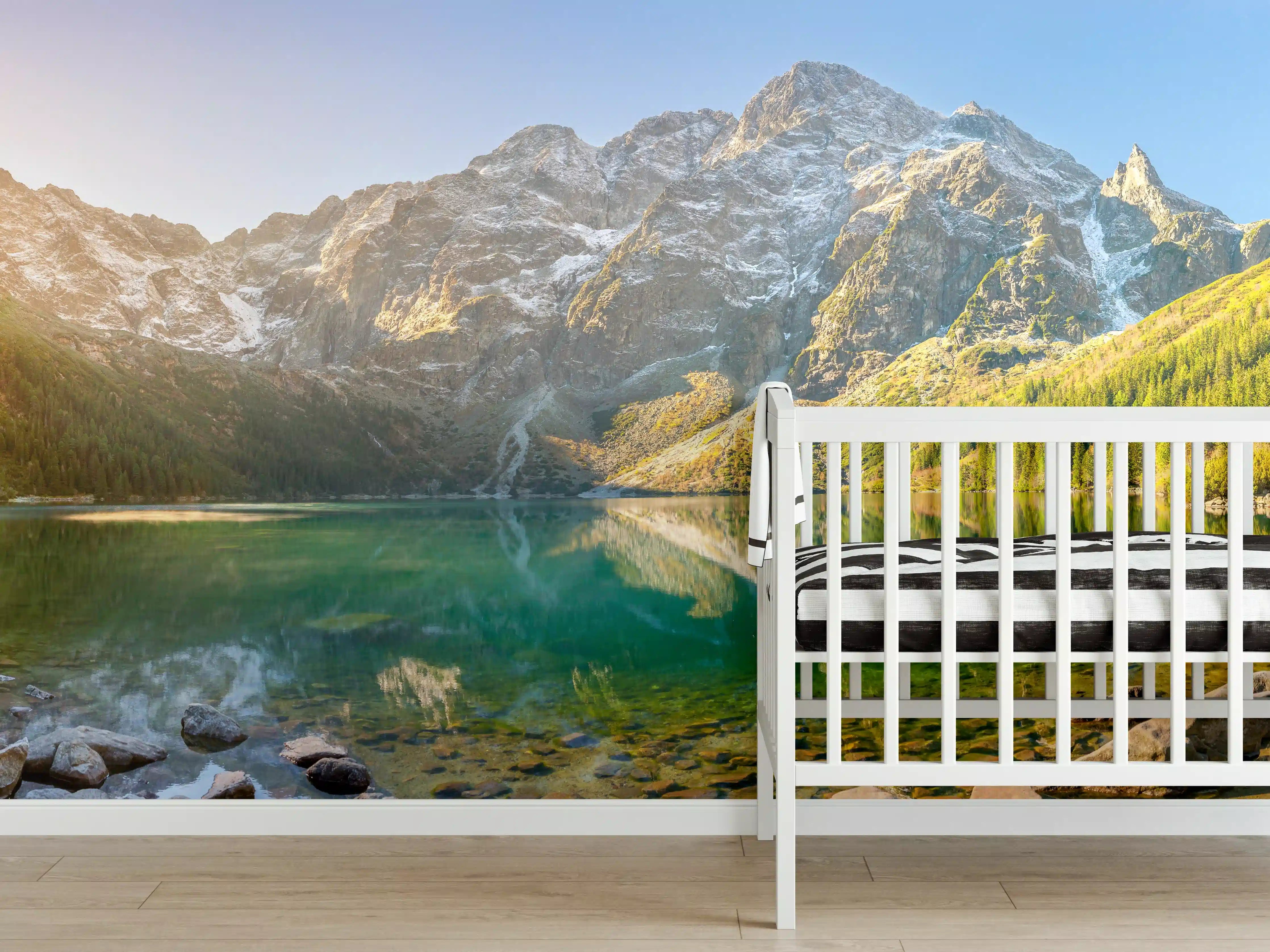 Babyzimmer Wandgestaltung - Tatra-Nationalpark