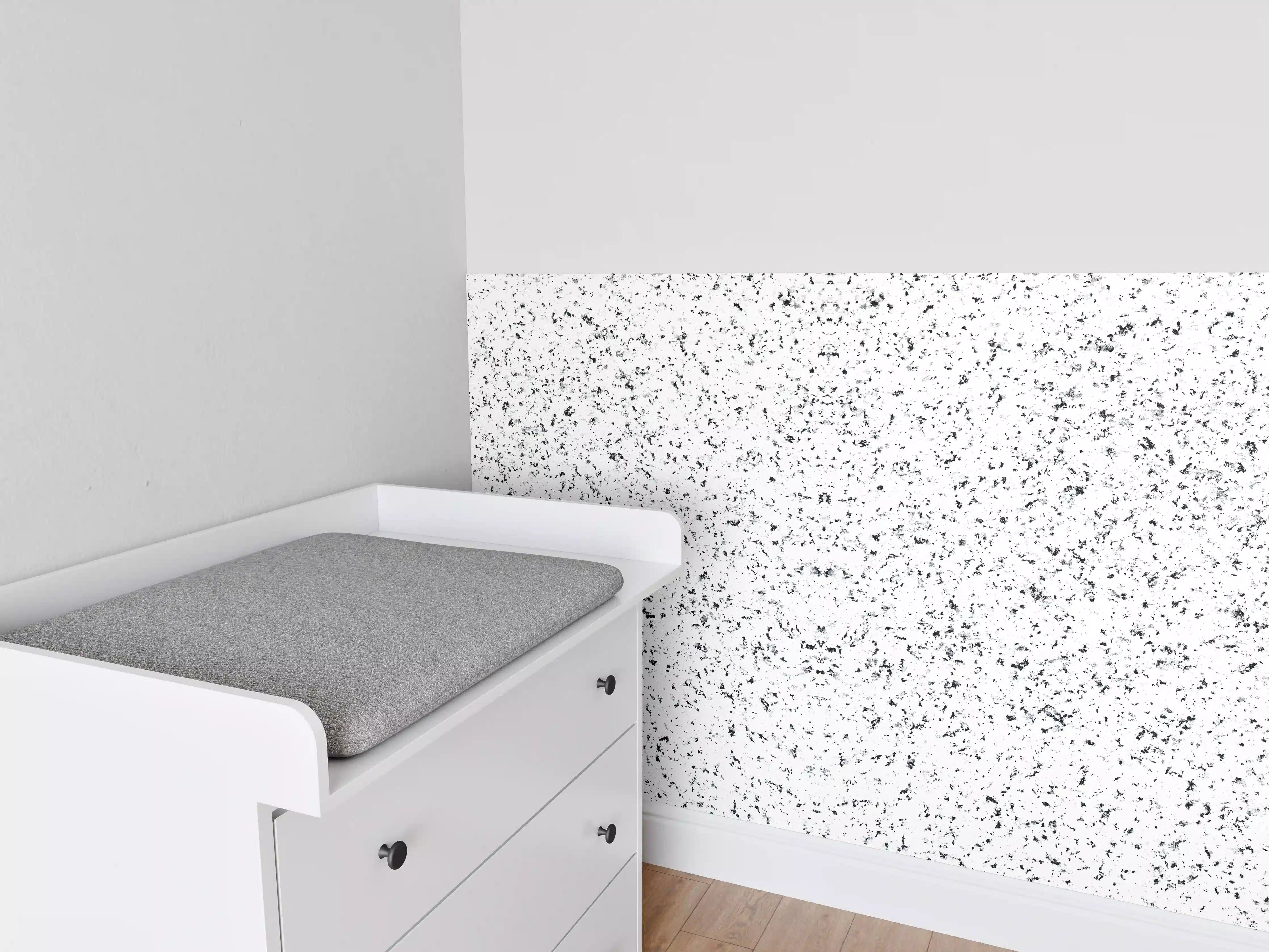 Babyzimmer Wandgestaltung - Terrazzo Granit Textur
