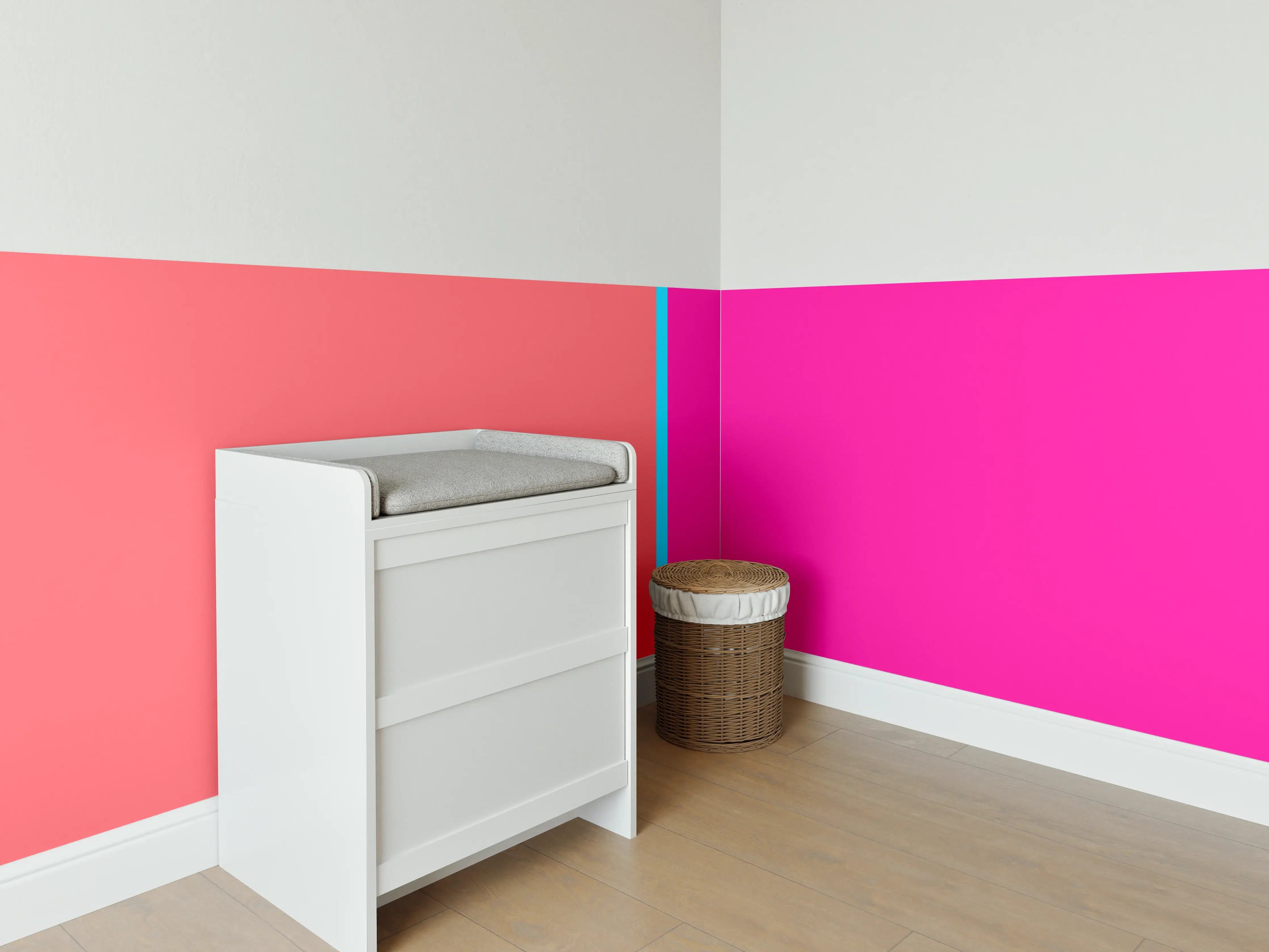Babyzimmer Wandgestaltung - The Neons - Easy Vertikal - Nova