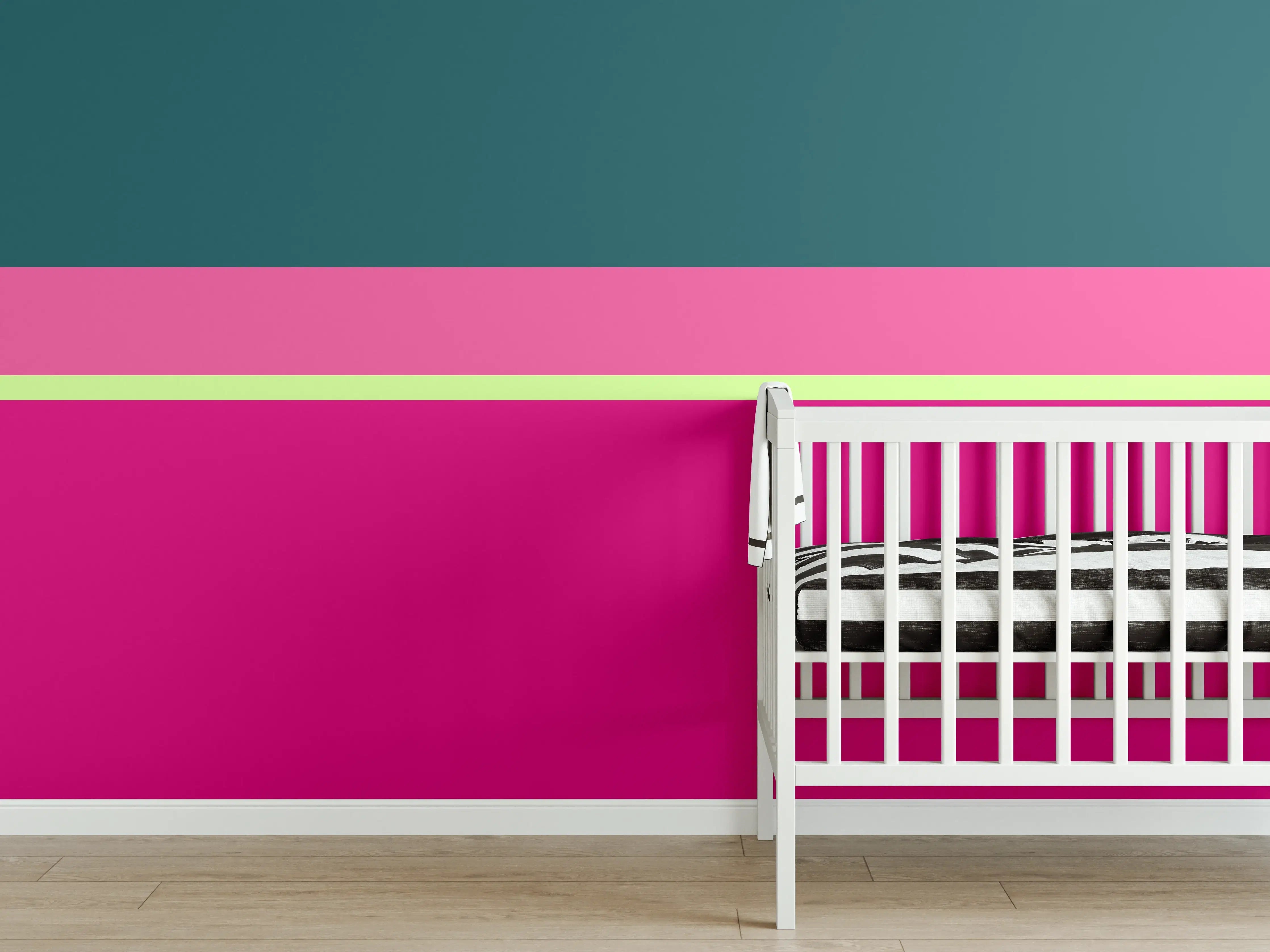 Babyzimmer Wandgestaltung - The Neons - Horizontal - Lyra