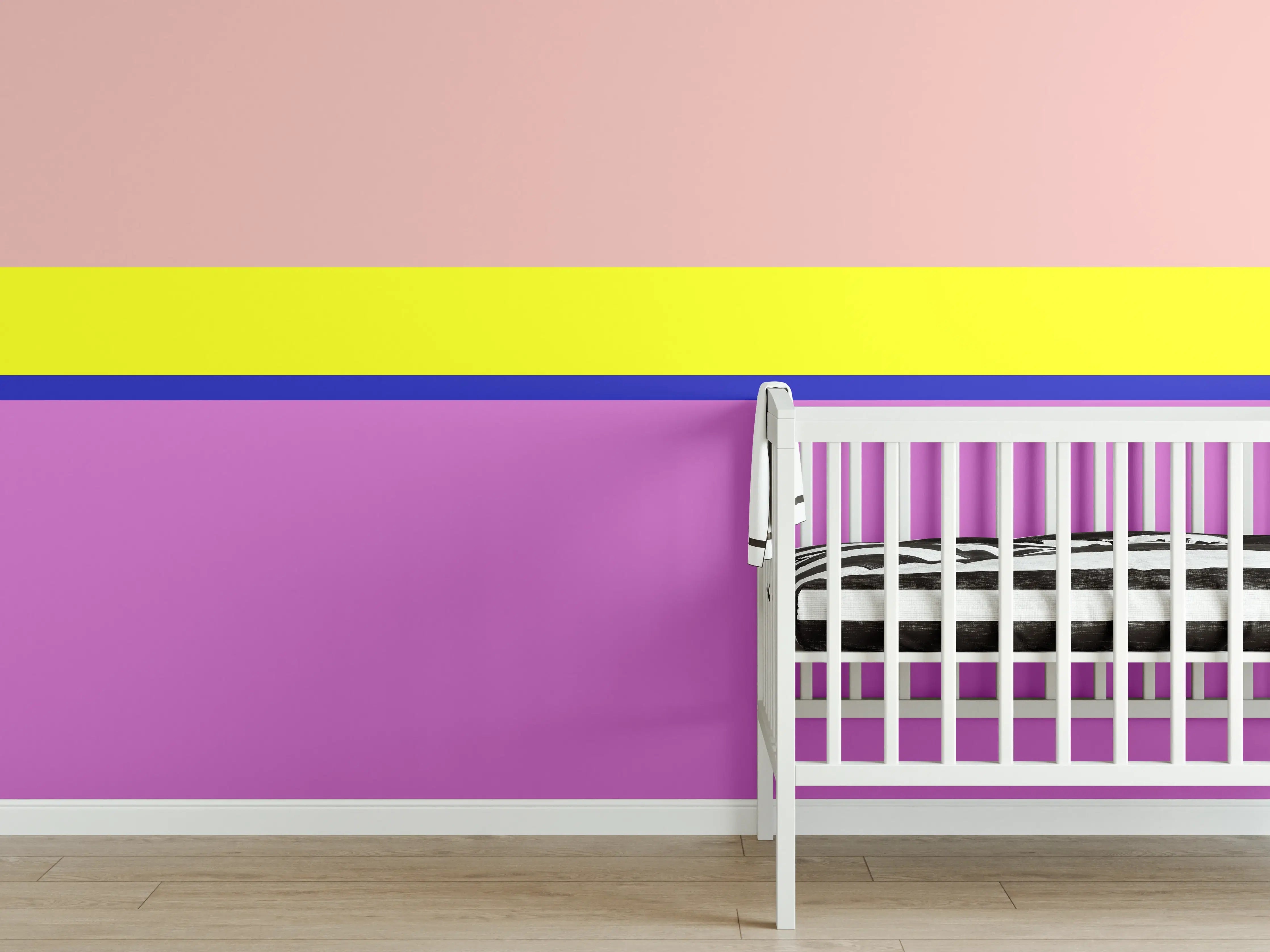 Babyzimmer Wandgestaltung - The Neons - Horizontal - Stellar