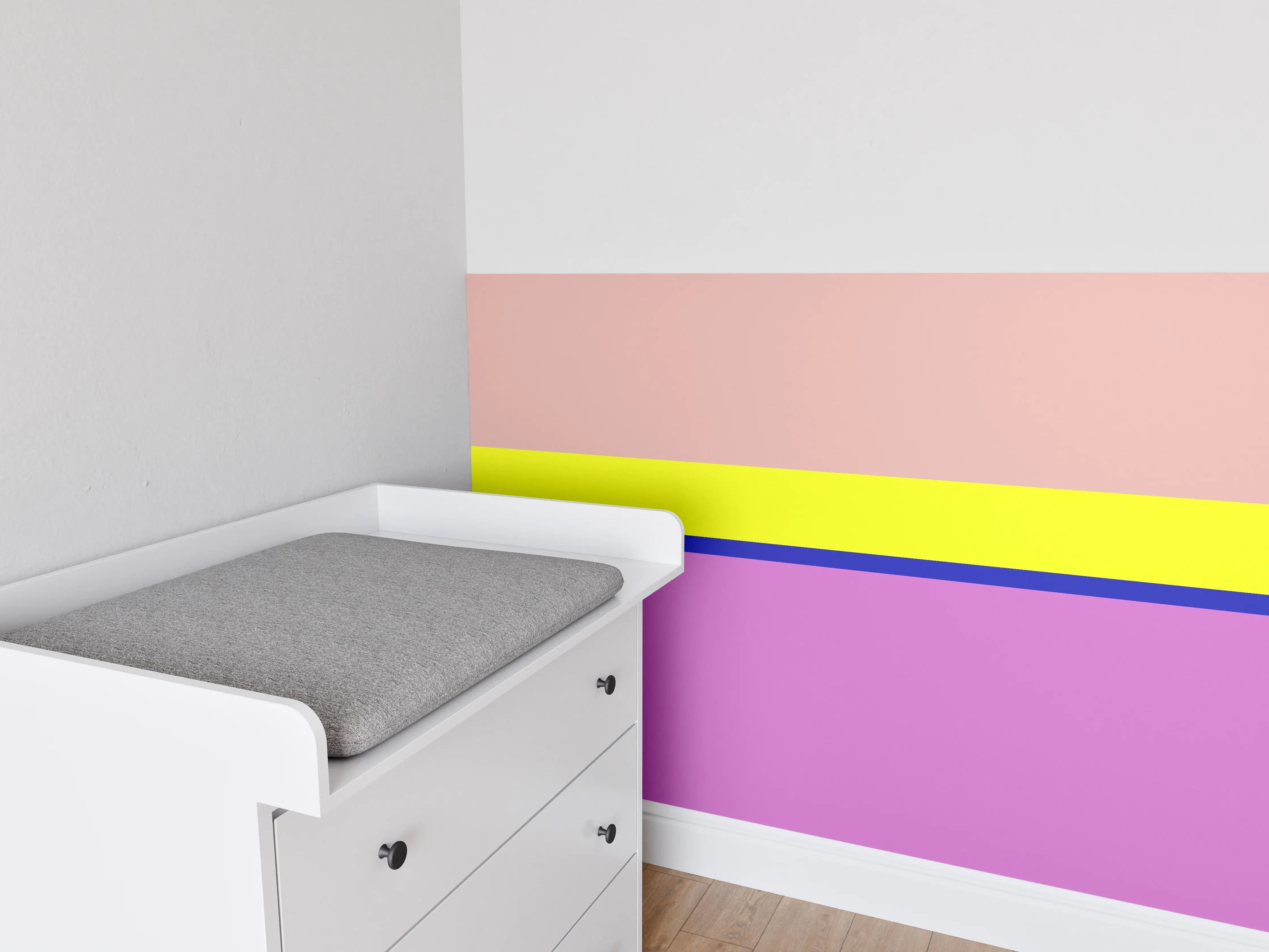 Babyzimmer Wandgestaltung - The Neons - Horizontal - Stellar