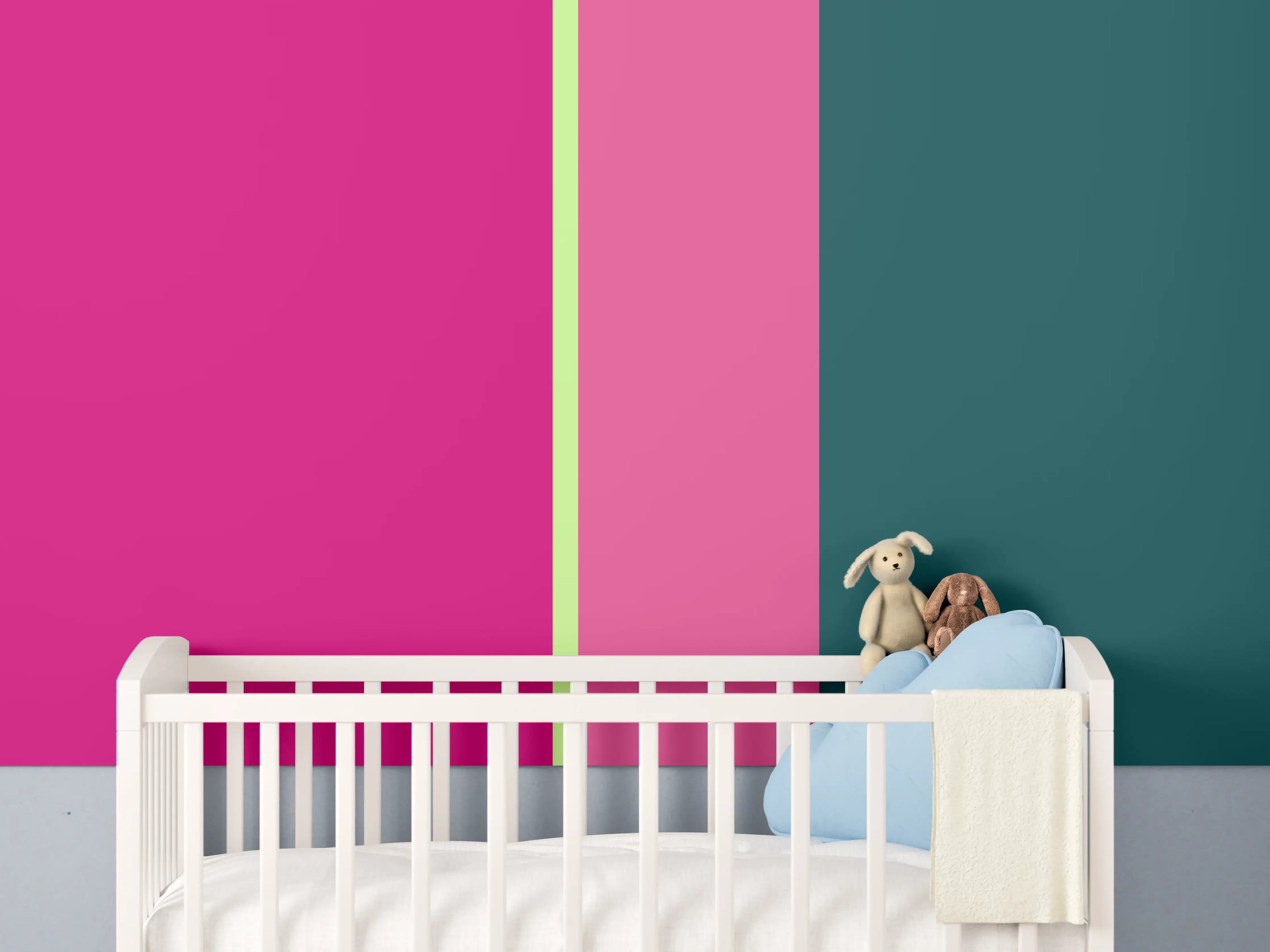 Babyzimmer Wandgestaltung - The Neons - Vertikal - Lyra