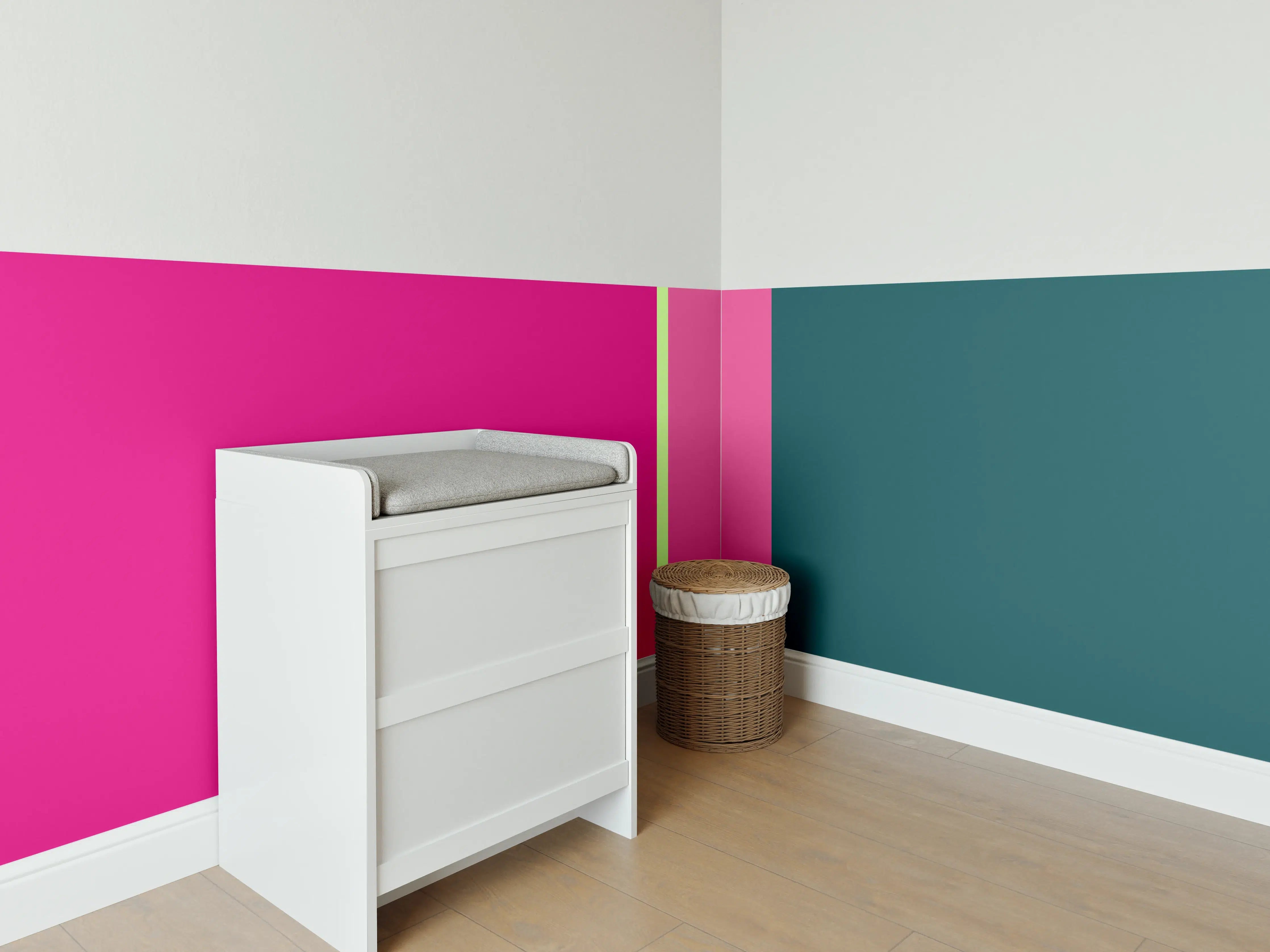 Babyzimmer Wandgestaltung - The Neons - Vertikal - Lyra