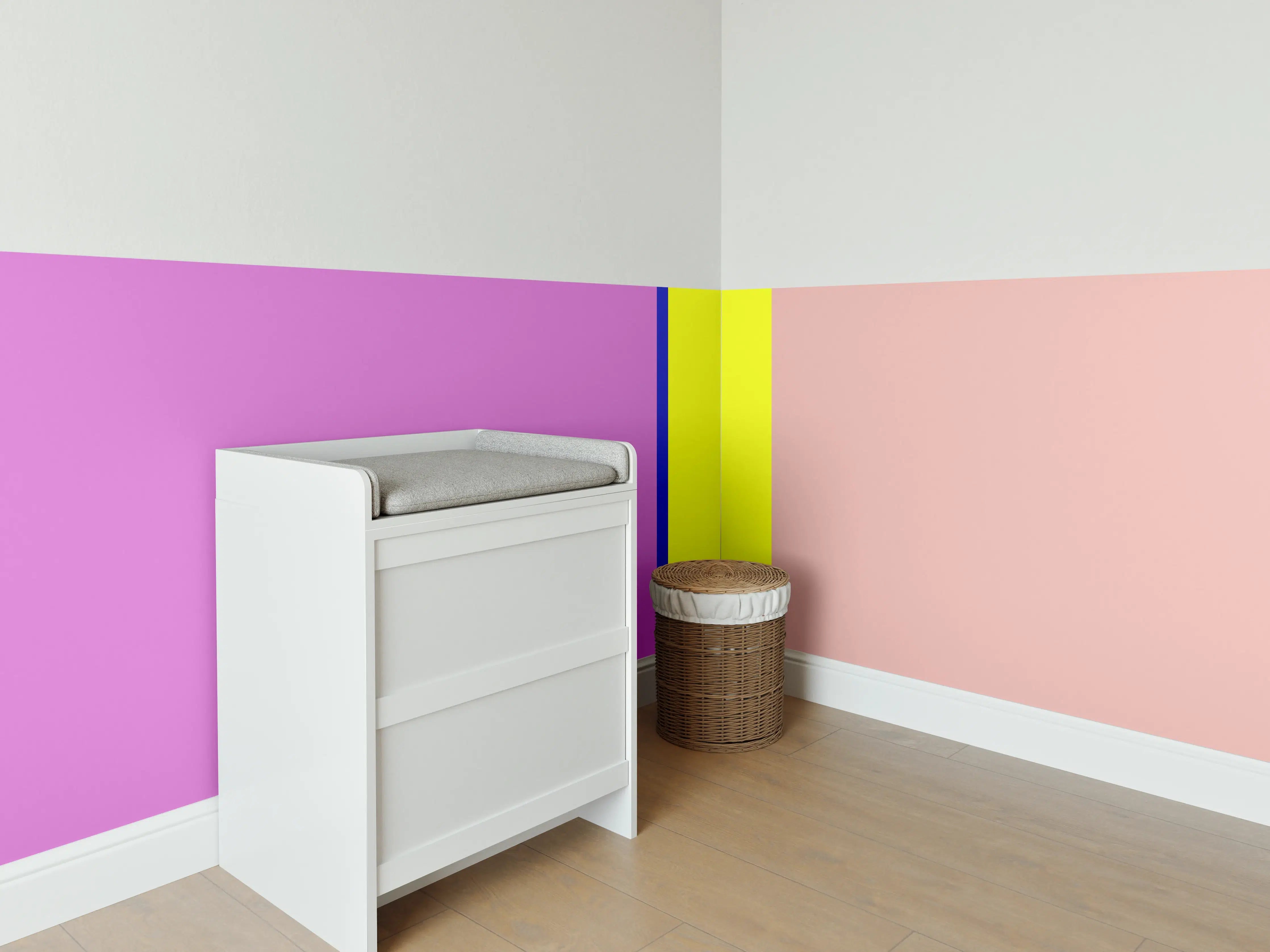 Babyzimmer Wandgestaltung - The Neons - Vertikal - Stellar