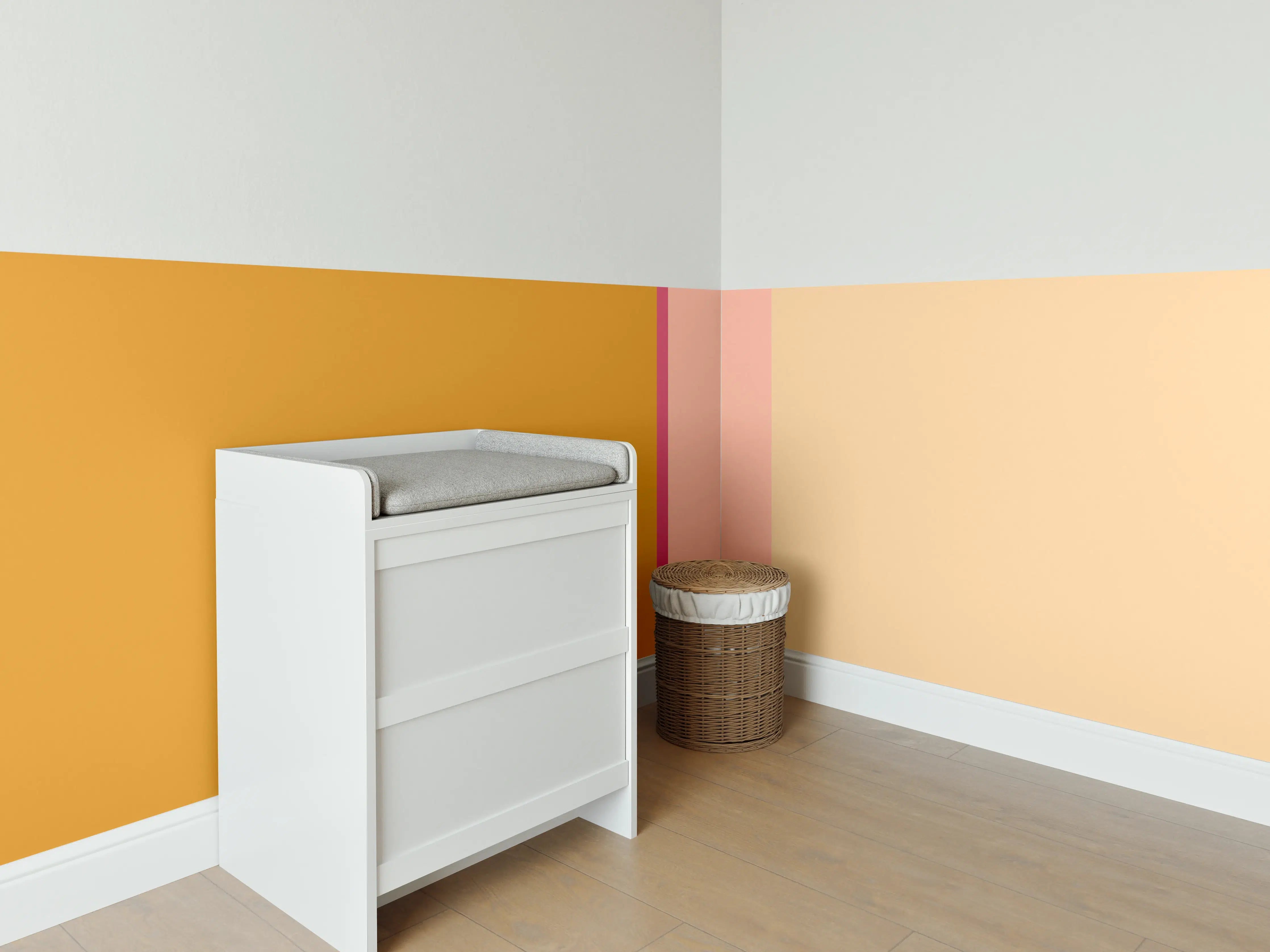 Babyzimmer Wandgestaltung - The Oranges - Vertical - Cotton Candy