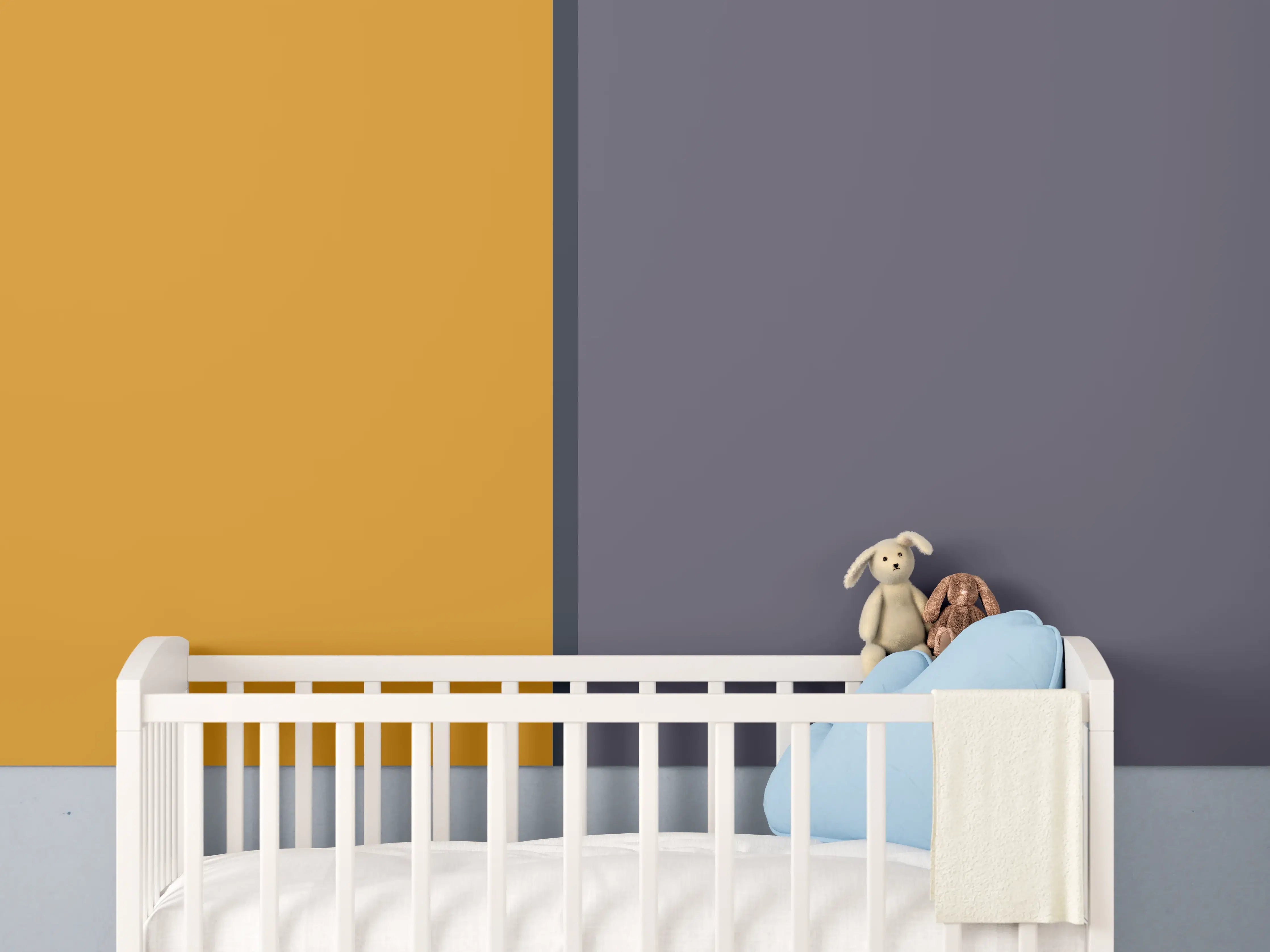 Babyzimmer Wandgestaltung - The Retros - Easy Vertikal - Cersai
