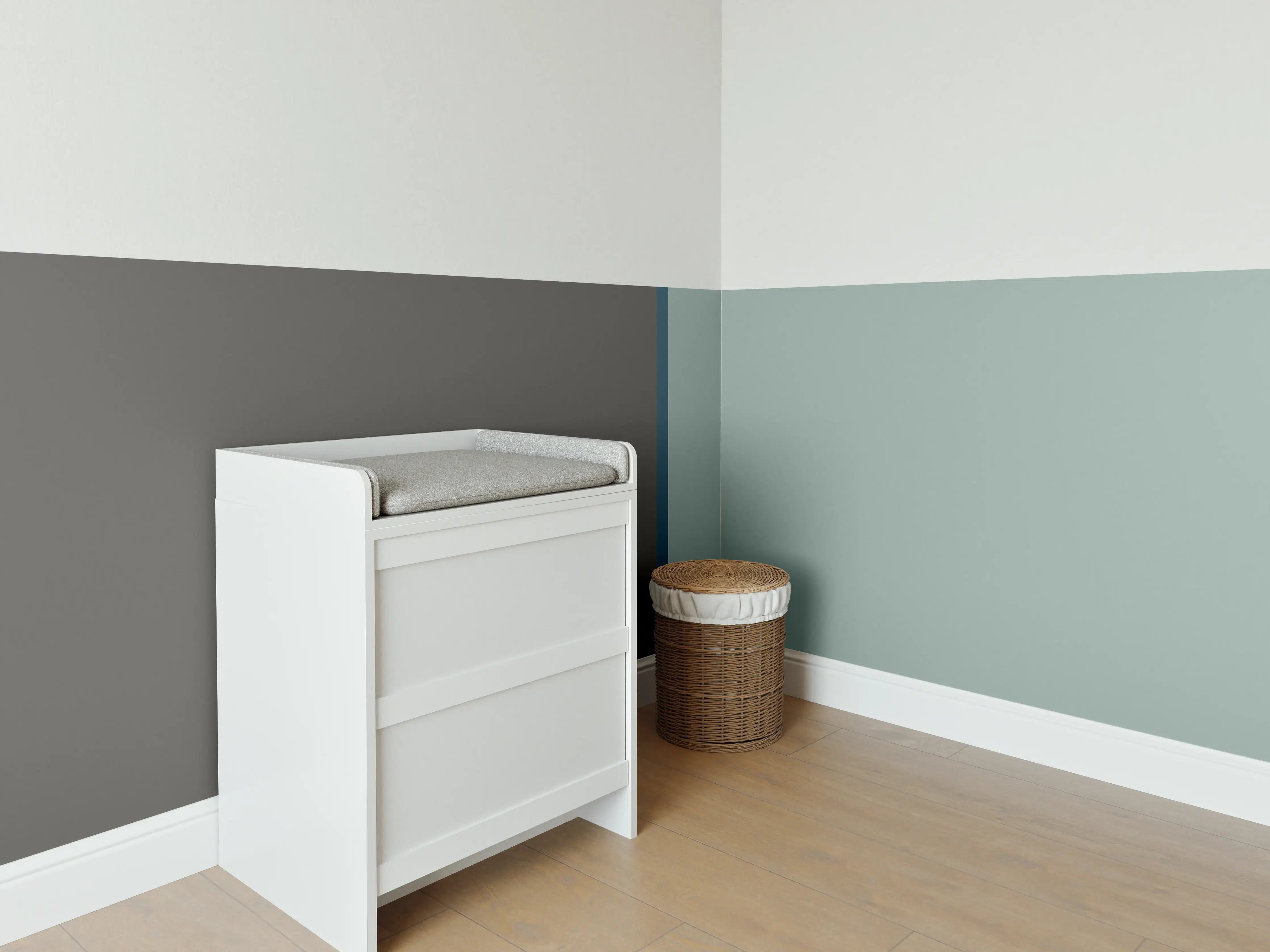 Babyzimmer Wandgestaltung - The Retros - Easy Vertikal - Jon