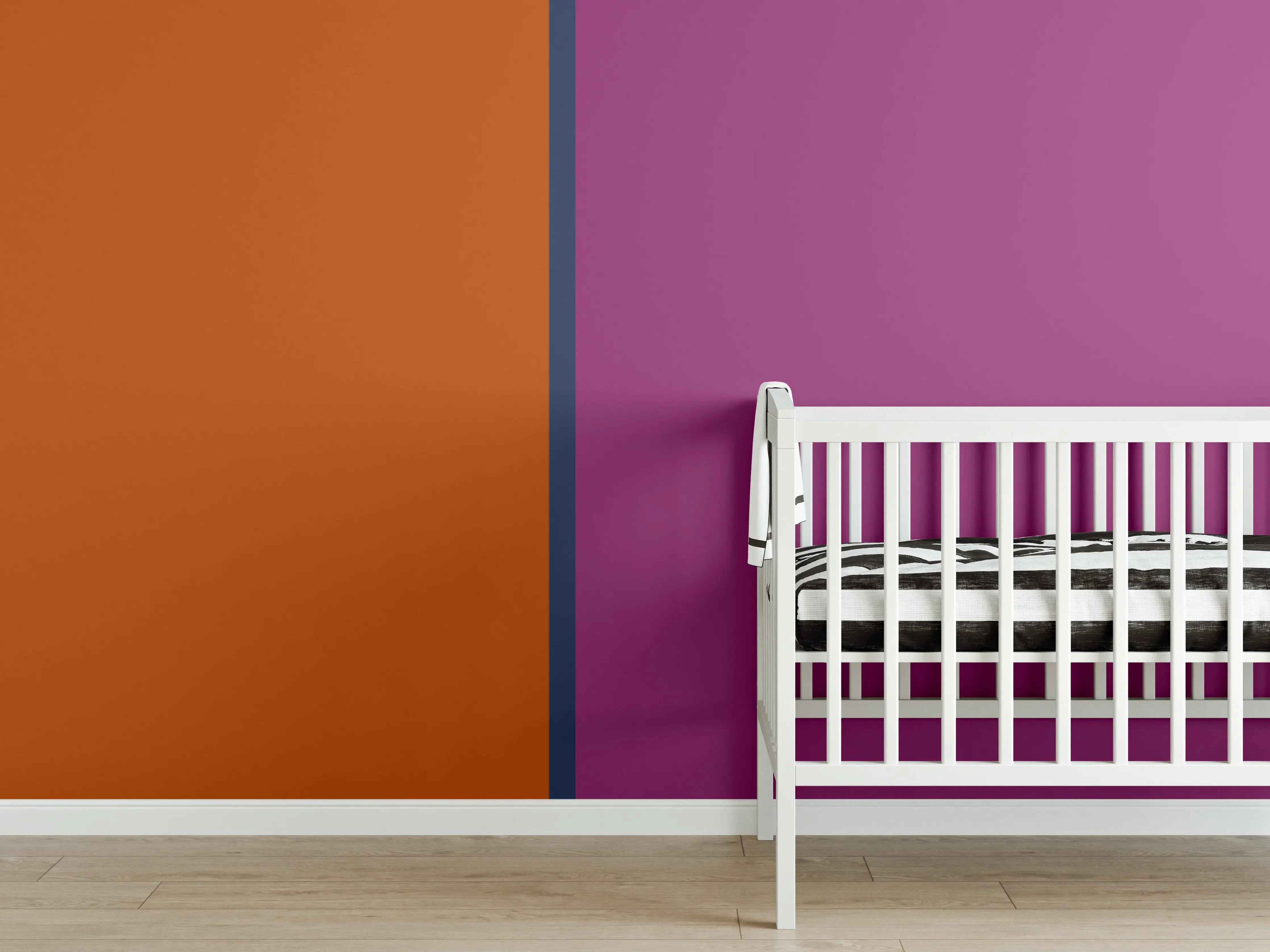 Babyzimmer Wandgestaltung - The Retros - Easy Vertikal - Sansa
