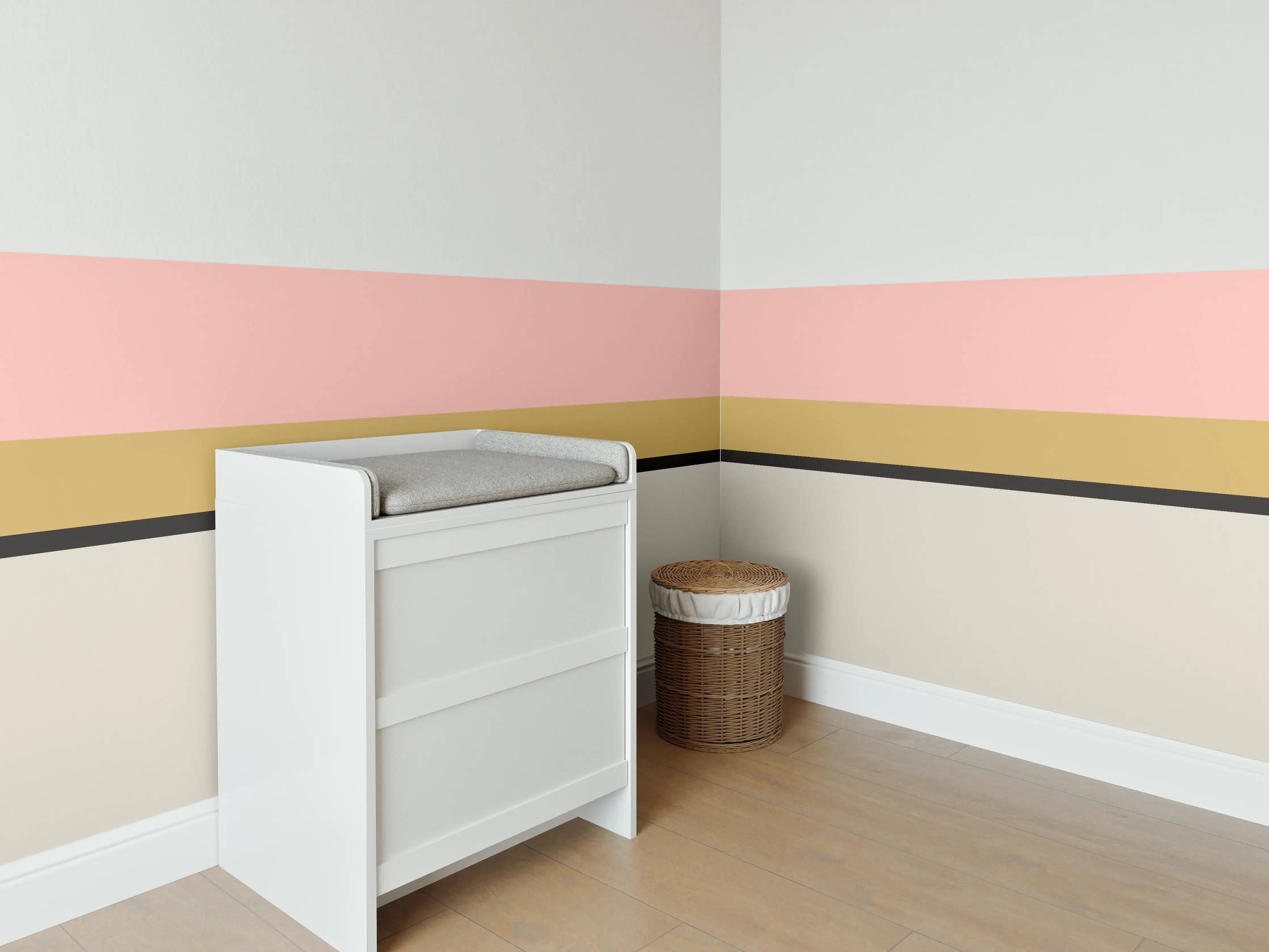 Babyzimmer Wandgestaltung - The Retros - Horizontal - Daenerys