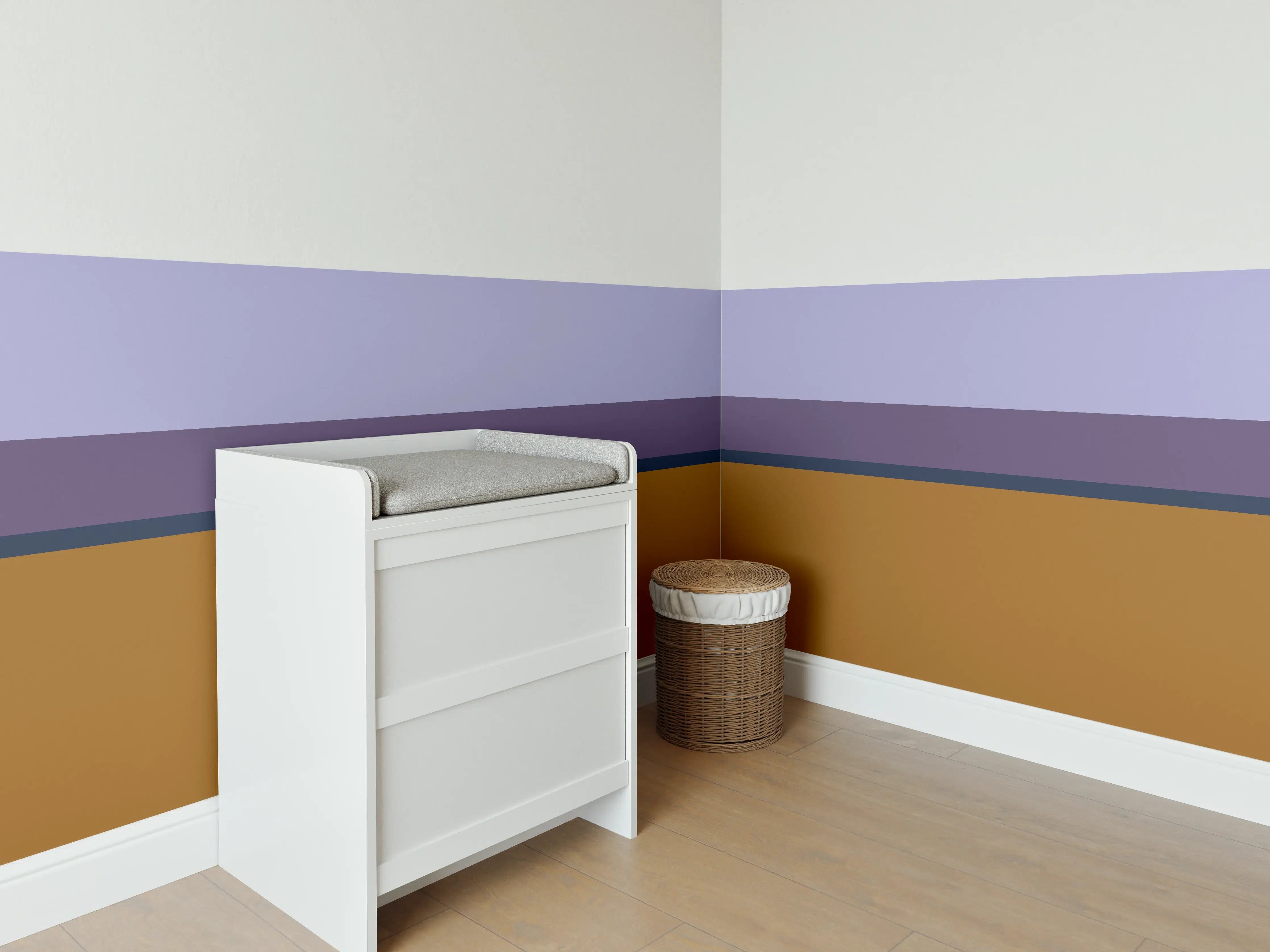 Babyzimmer Wandgestaltung - The Retros - Horizontal - Tyrion