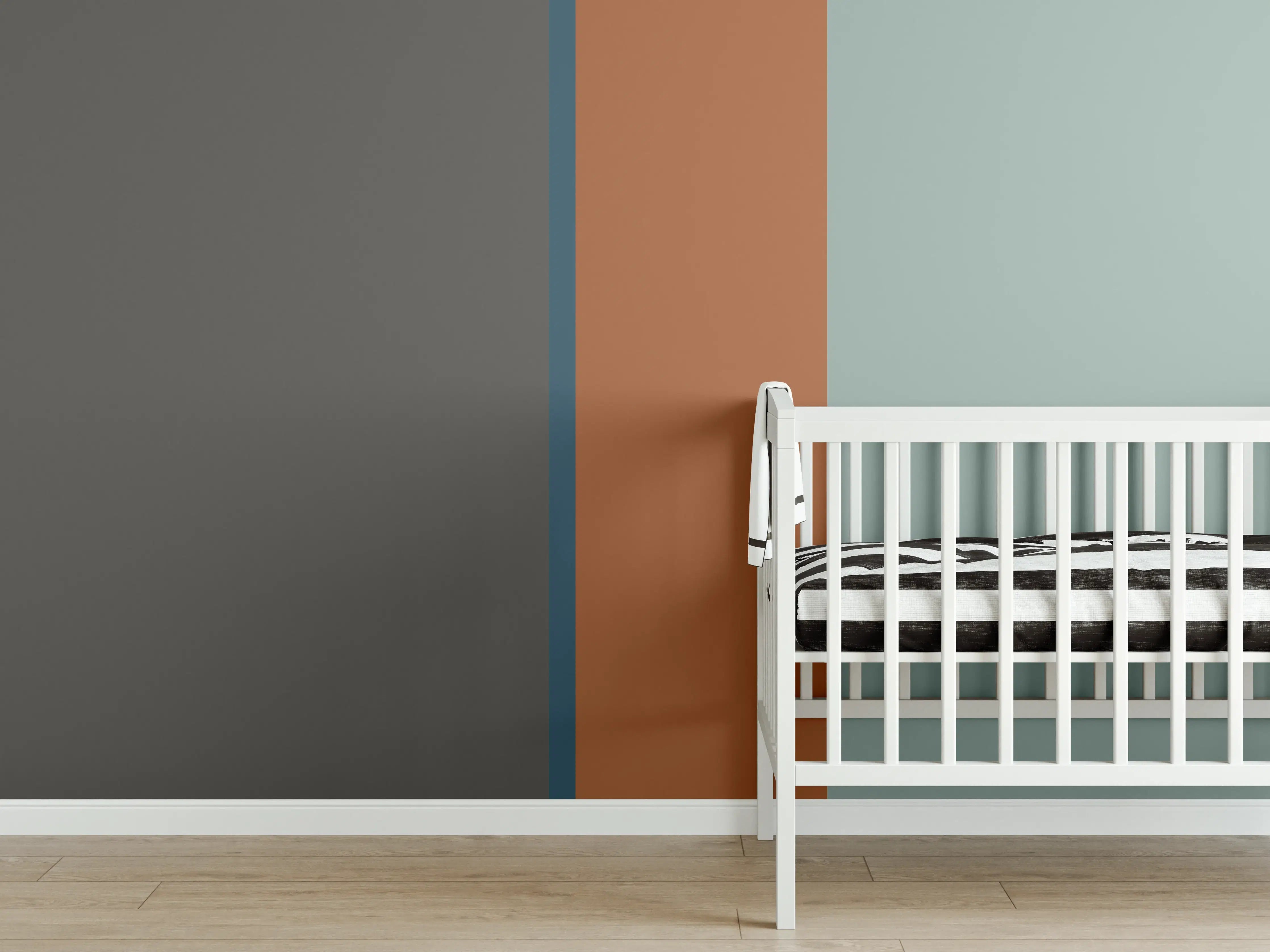 Babyzimmer Wandgestaltung - The Retros - Vertikal - Jon