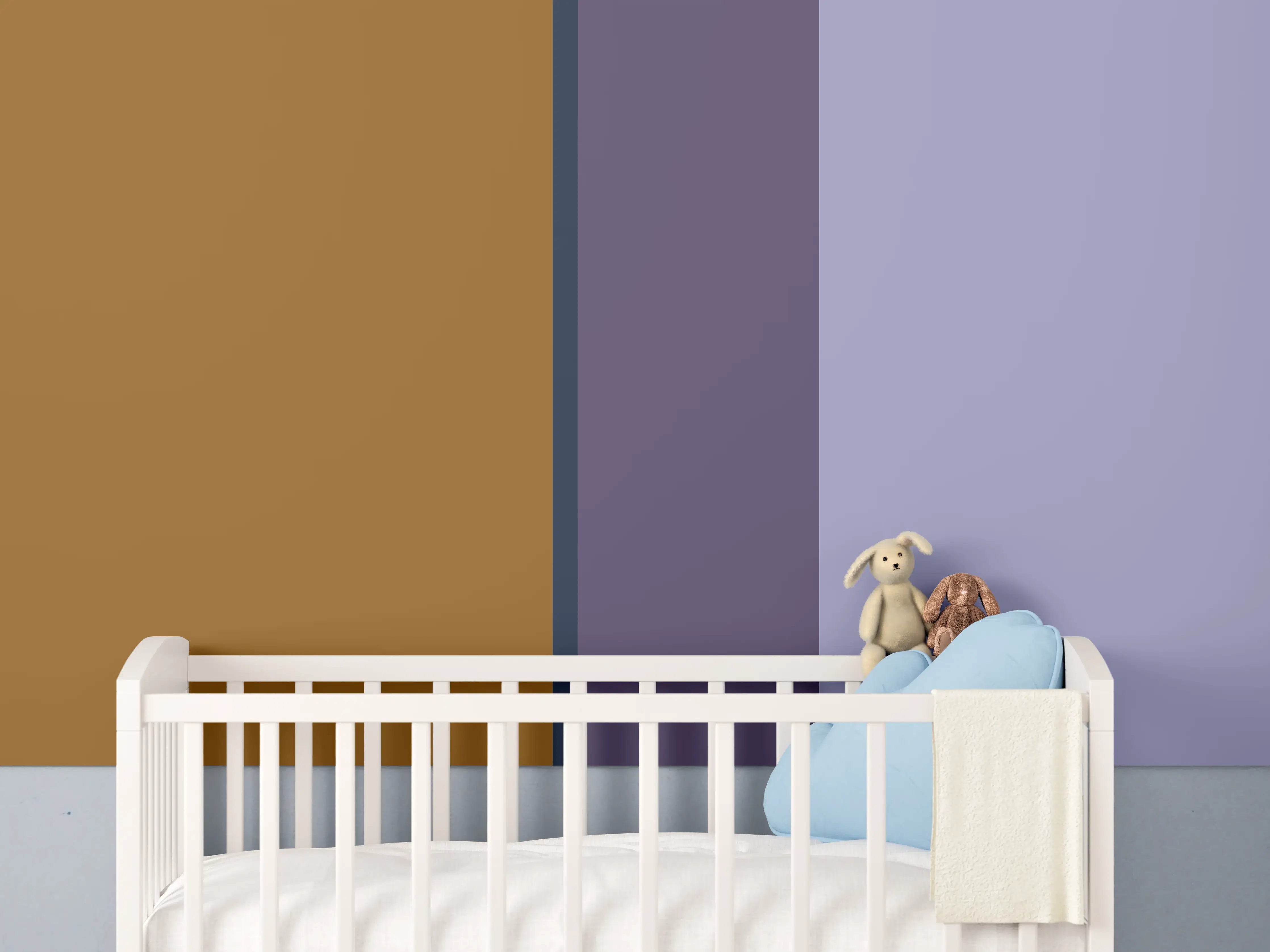 Babyzimmer Wandgestaltung - The Retros - Vertikal - Tyrion