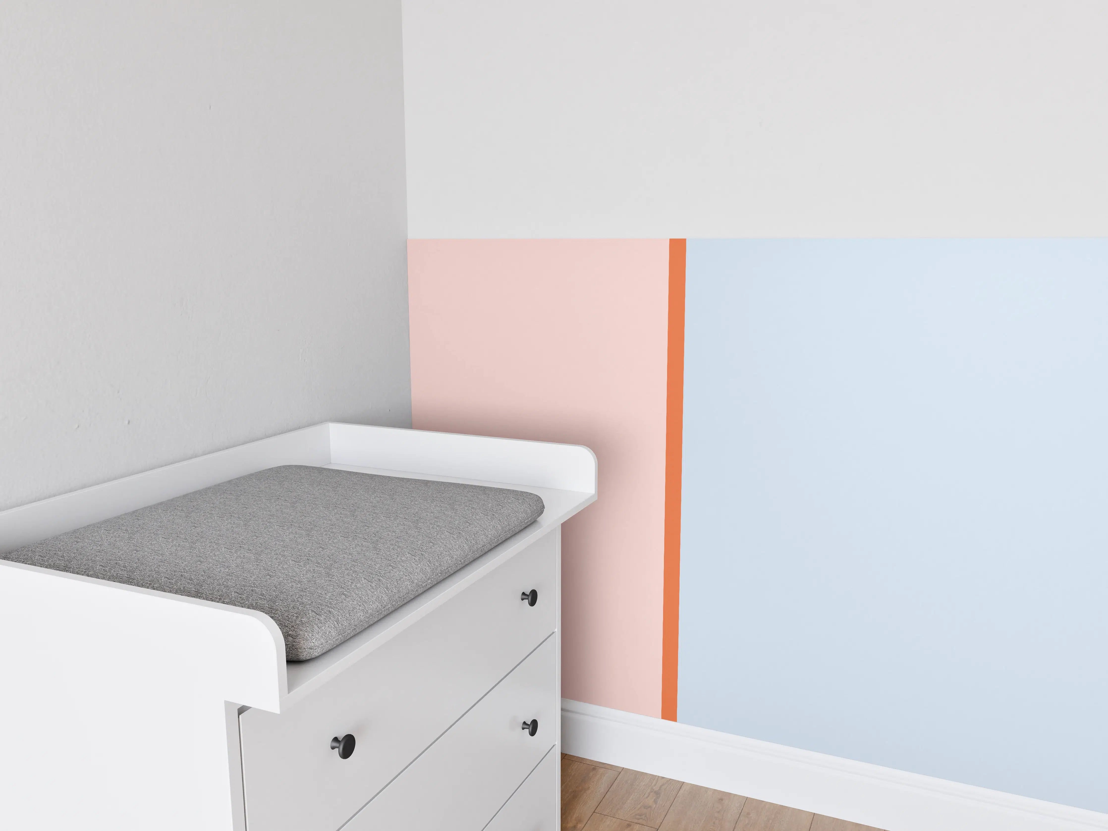 Babyzimmer Wandgestaltung - The Springs - Easy Vertikal - Crocus