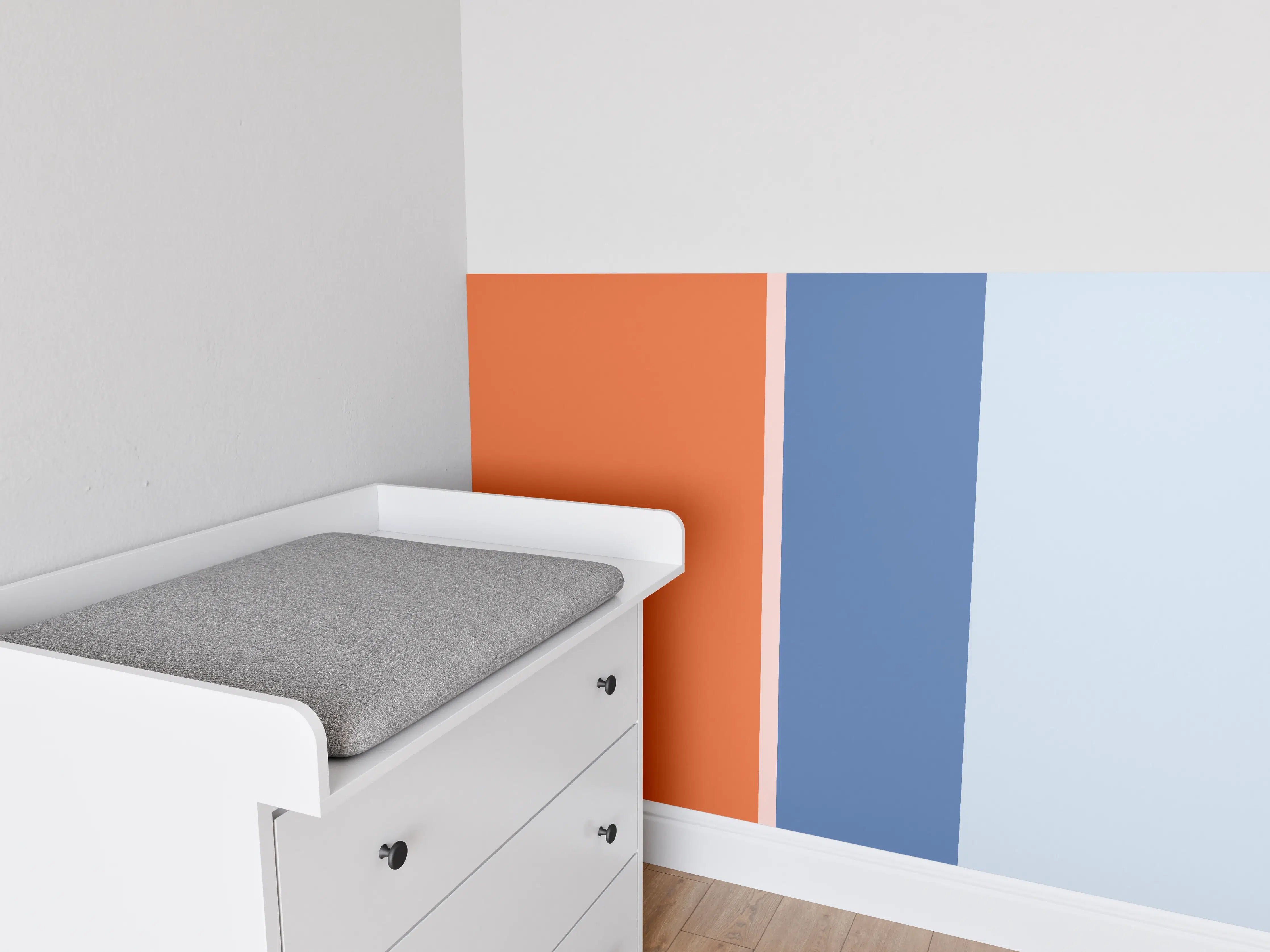 Babyzimmer Wandgestaltung - The Springs - Vertikal - Crocus