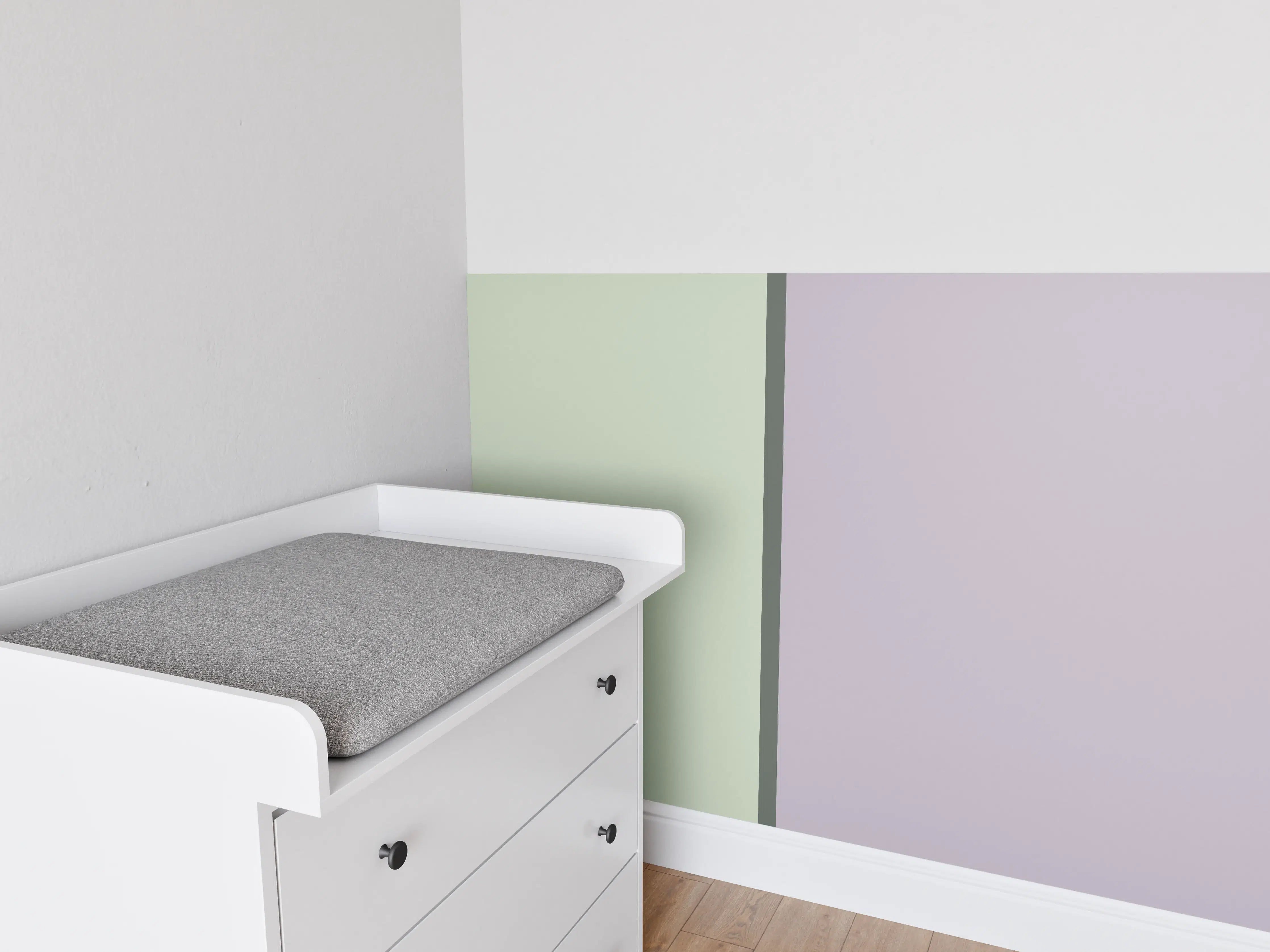 Babyzimmer Wandgestaltung - The Vintages - Easy Vertikal - Benedict