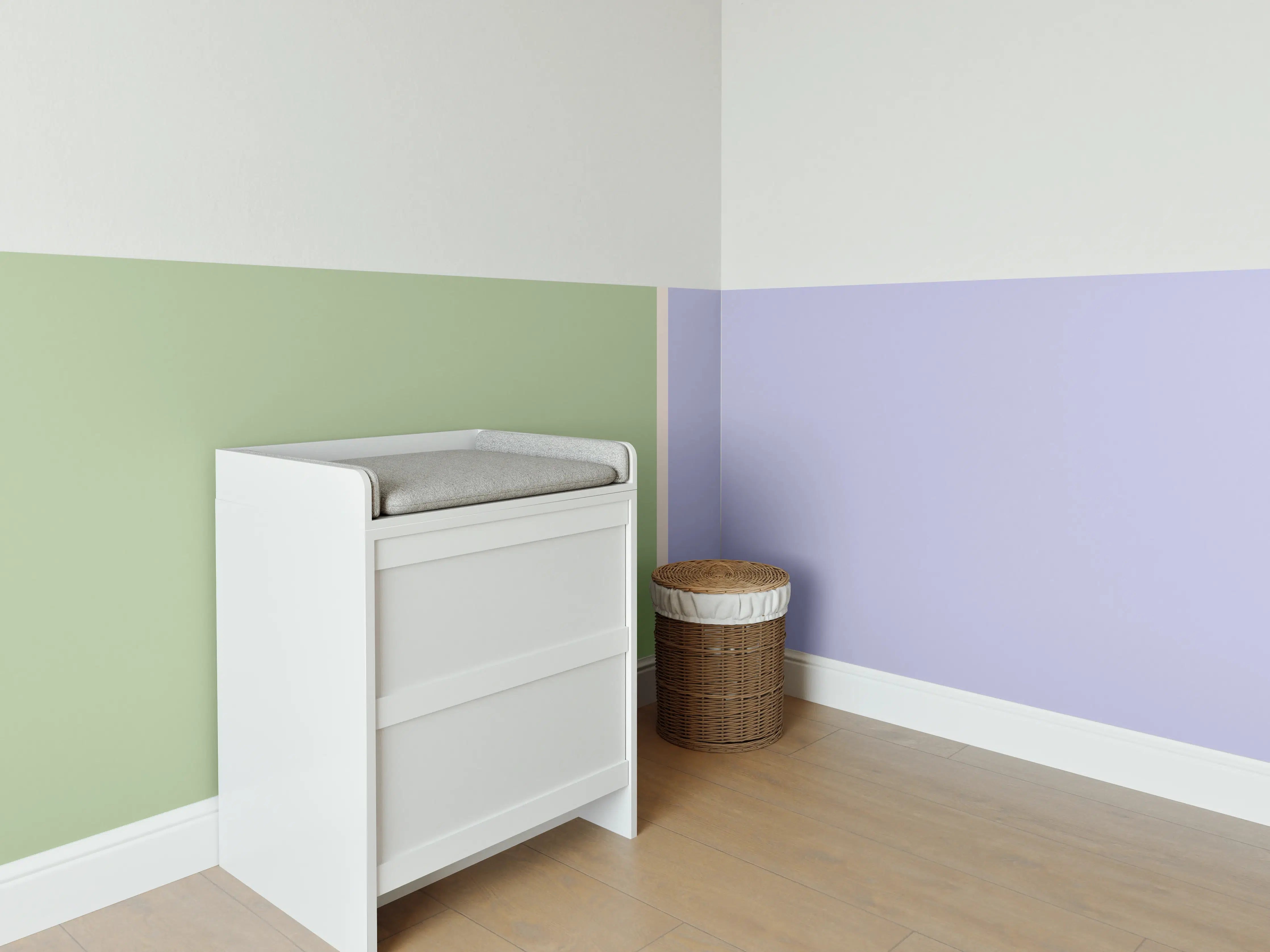 Babyzimmer Wandgestaltung - The Vintages - Easy Vertikal - Colin