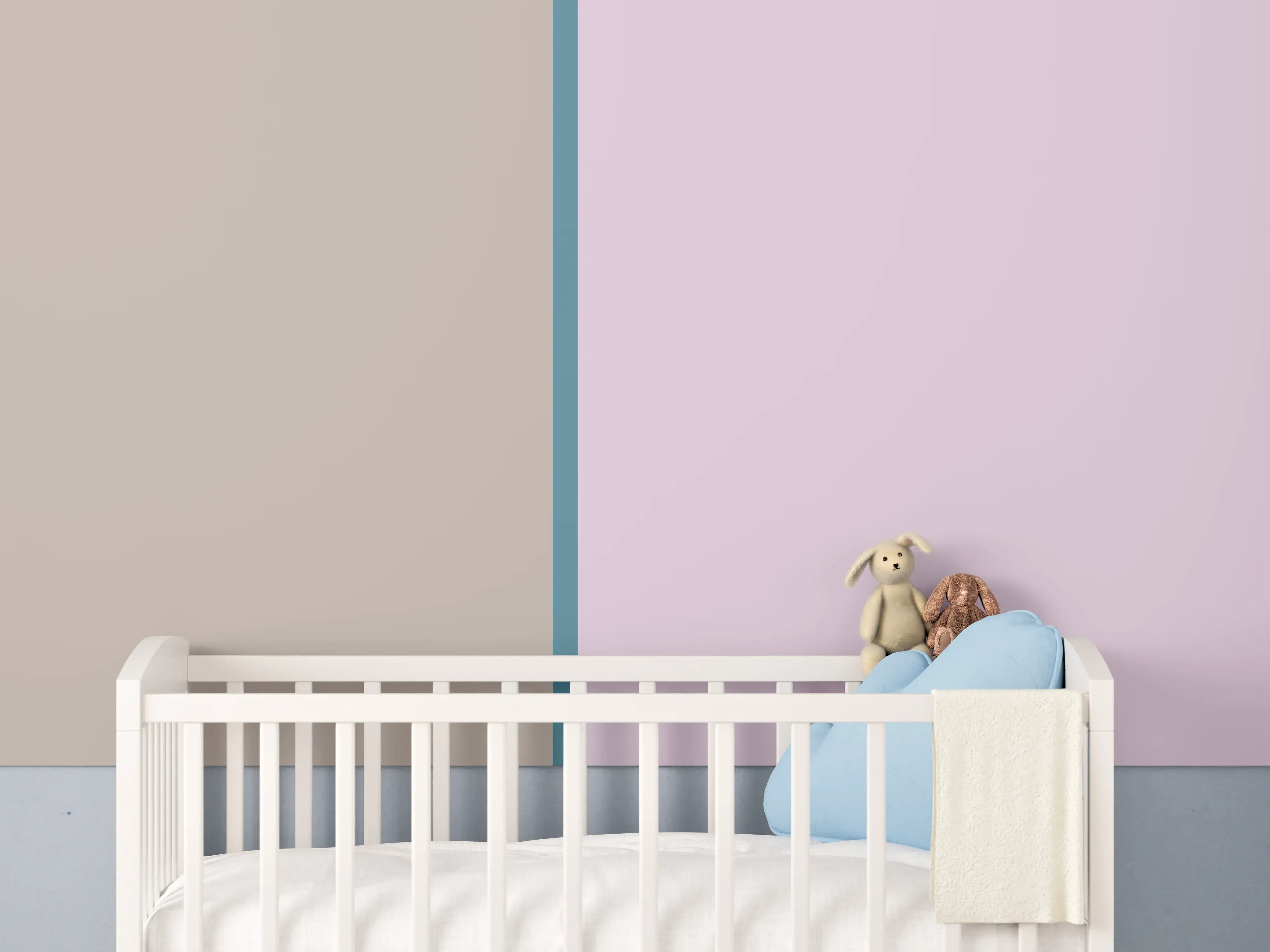 Babyzimmer Wandgestaltung - The Vintages - Easy Vertikal - Daphne