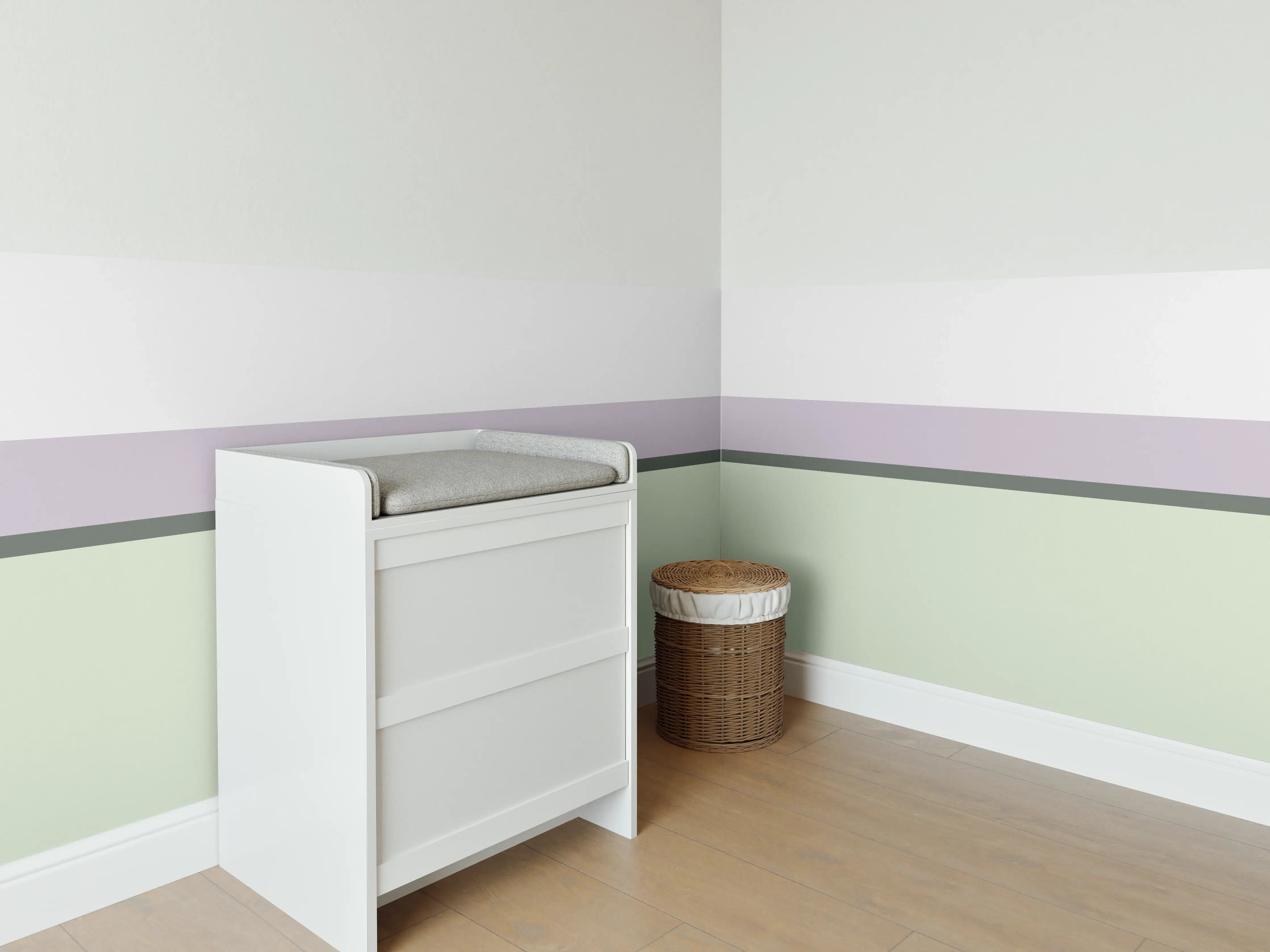 Babyzimmer Wandgestaltung - The Vintages - Horizontal - Benedict
