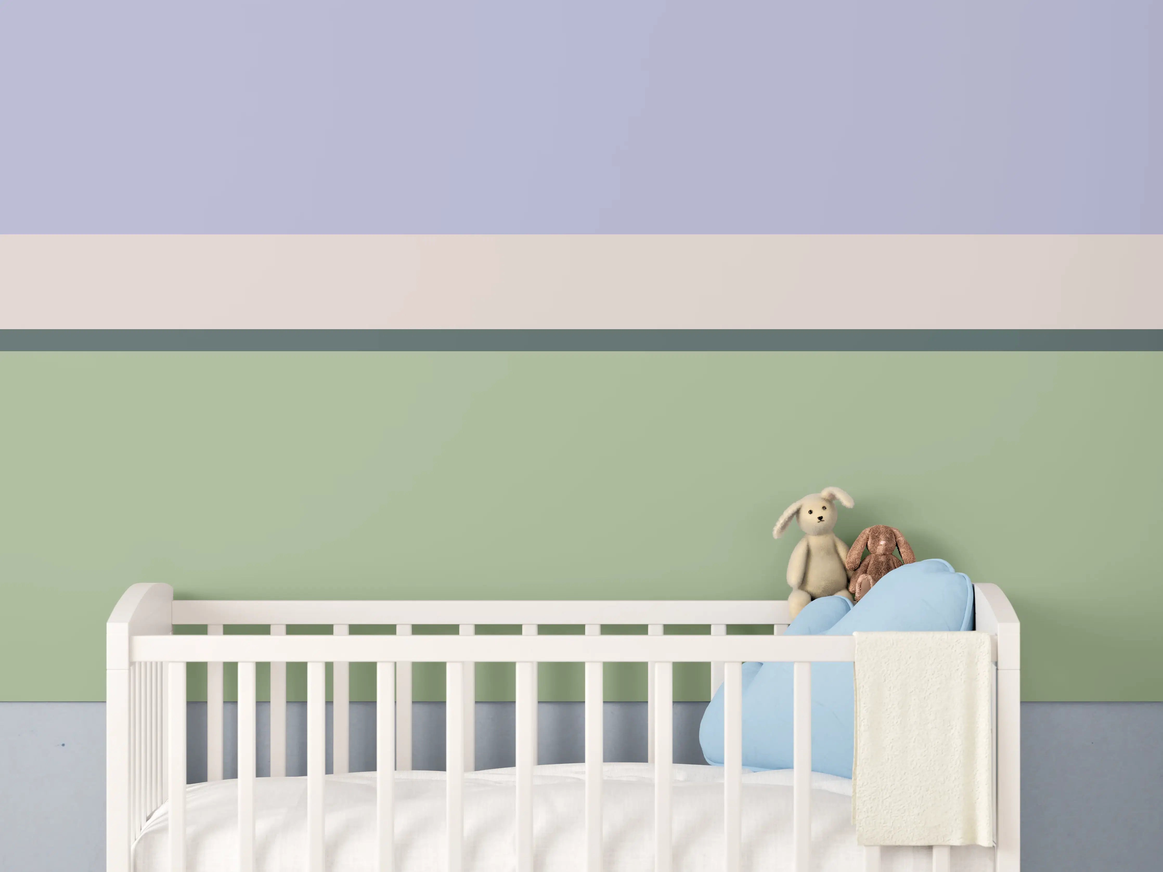 Babyzimmer Wandgestaltung - The Vintages - Horizontal - Colin