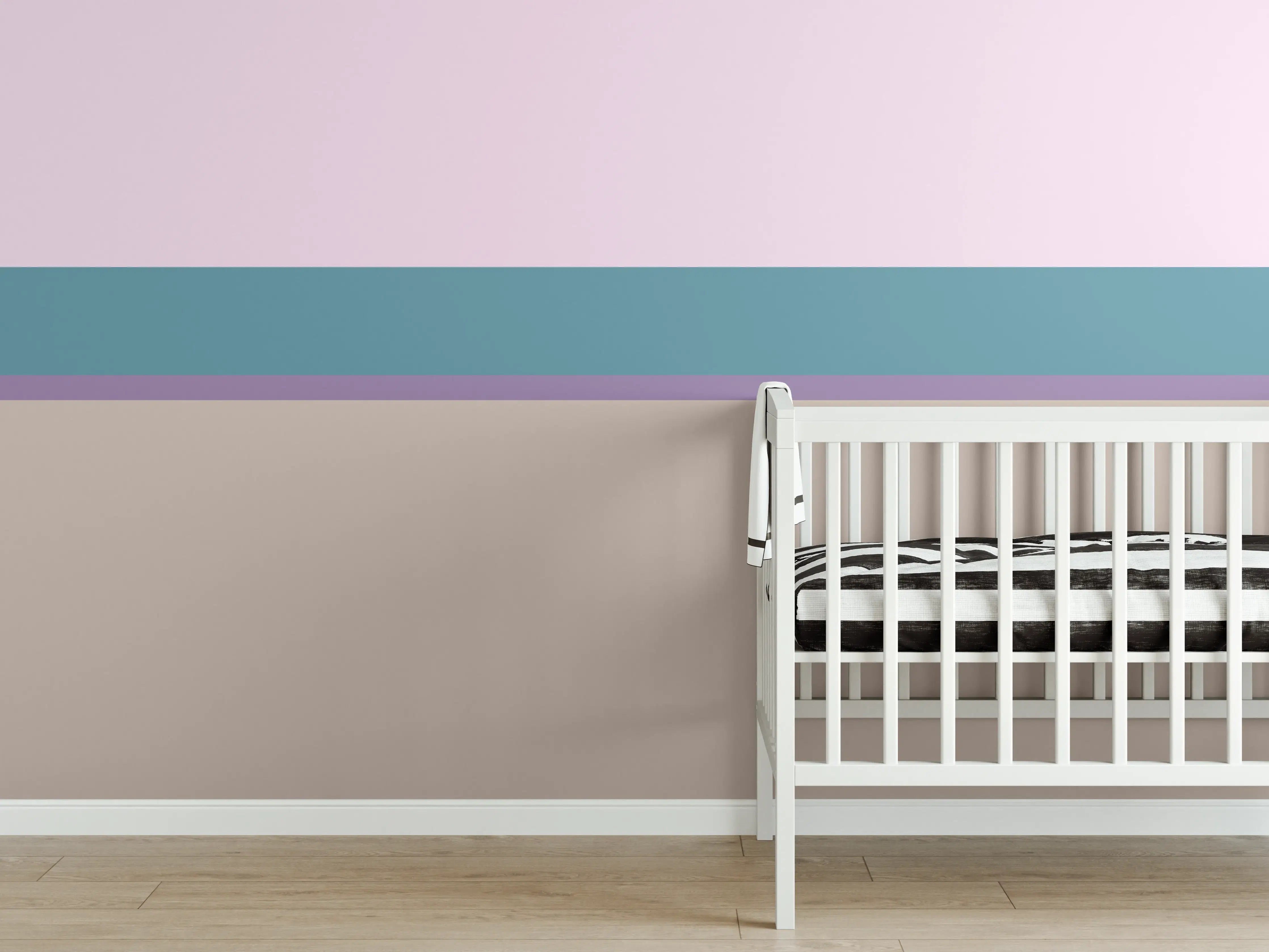 Babyzimmer Wandgestaltung - The Vintages - Horizontal - Daphne