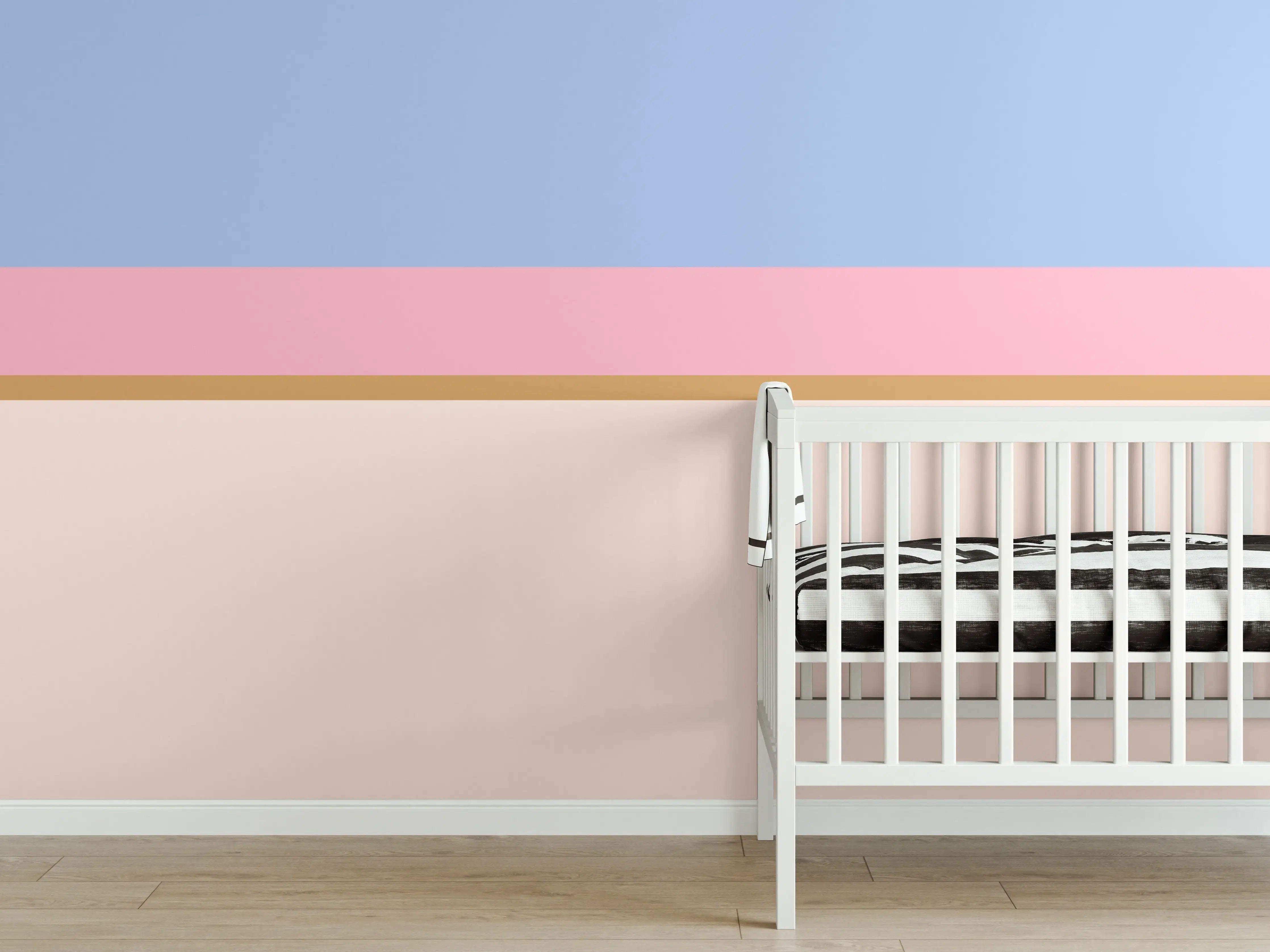 Babyzimmer Wandgestaltung - The Vintages - Horizontal - Eloise