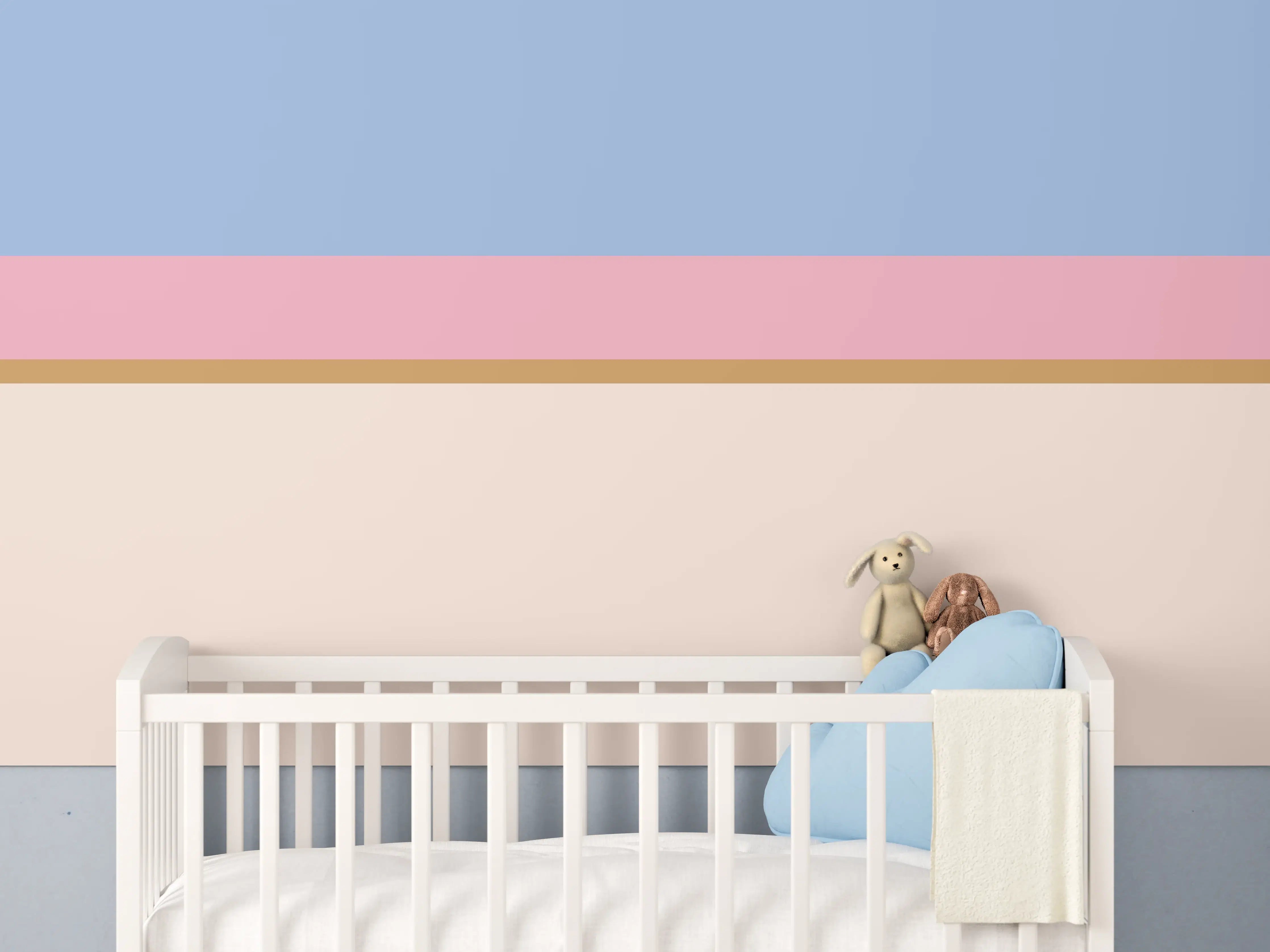 Babyzimmer Wandgestaltung - The Vintages - Horizontal - Eloise
