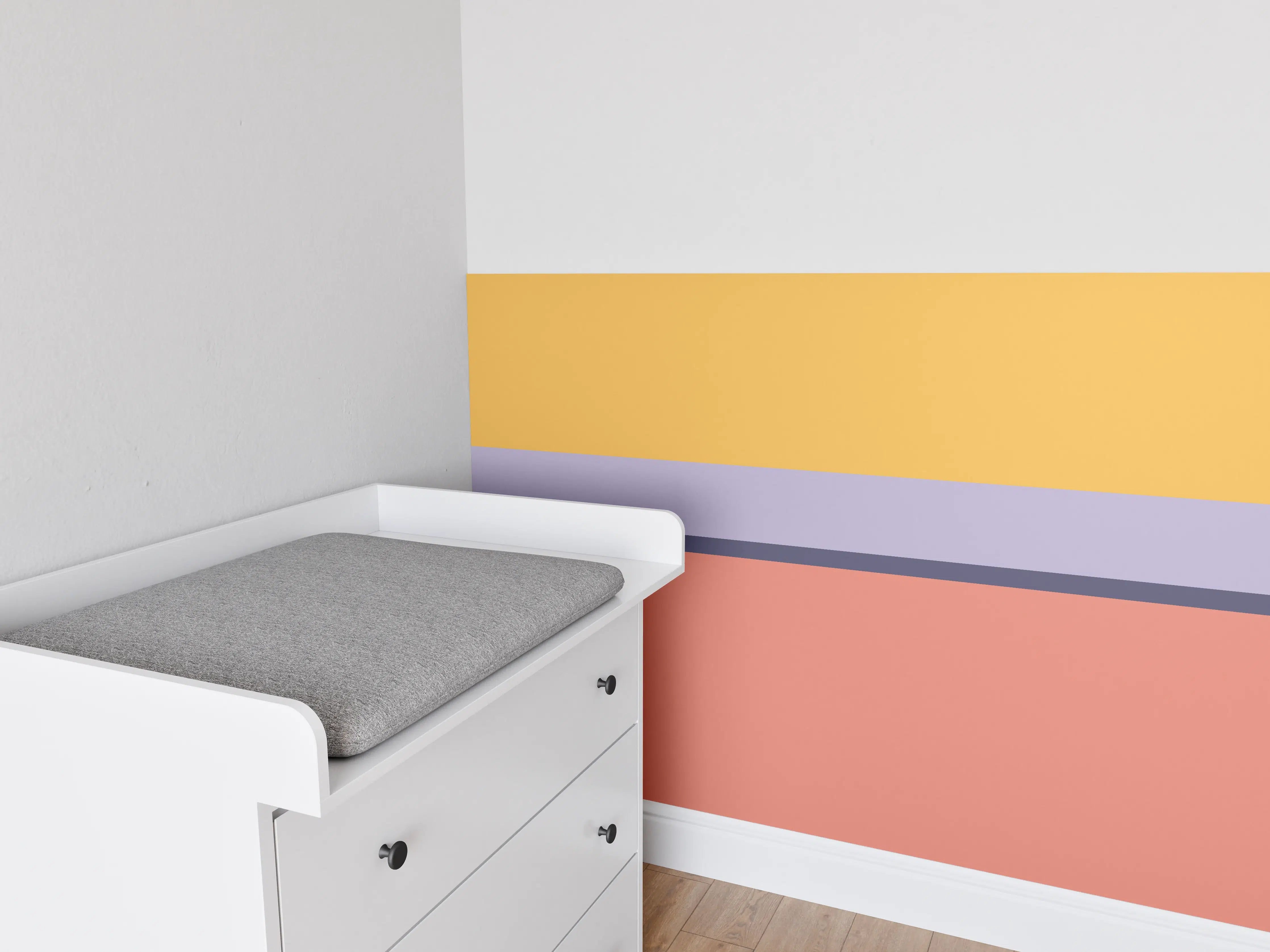 Babyzimmer Wandgestaltung - The Vintages - Horizontal - Penelope