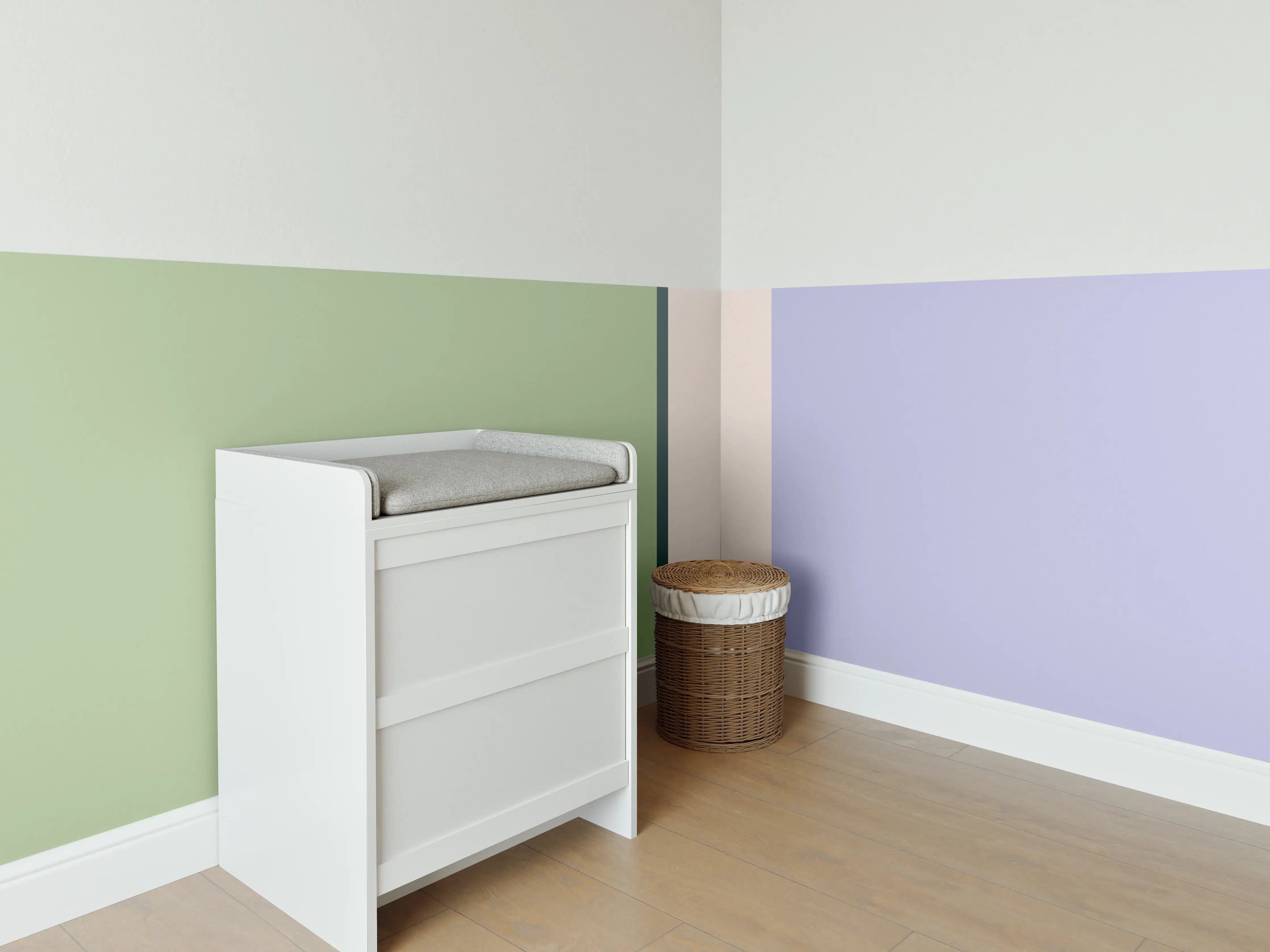 Babyzimmer Wandgestaltung - The Vintages - Vertikal - Colin