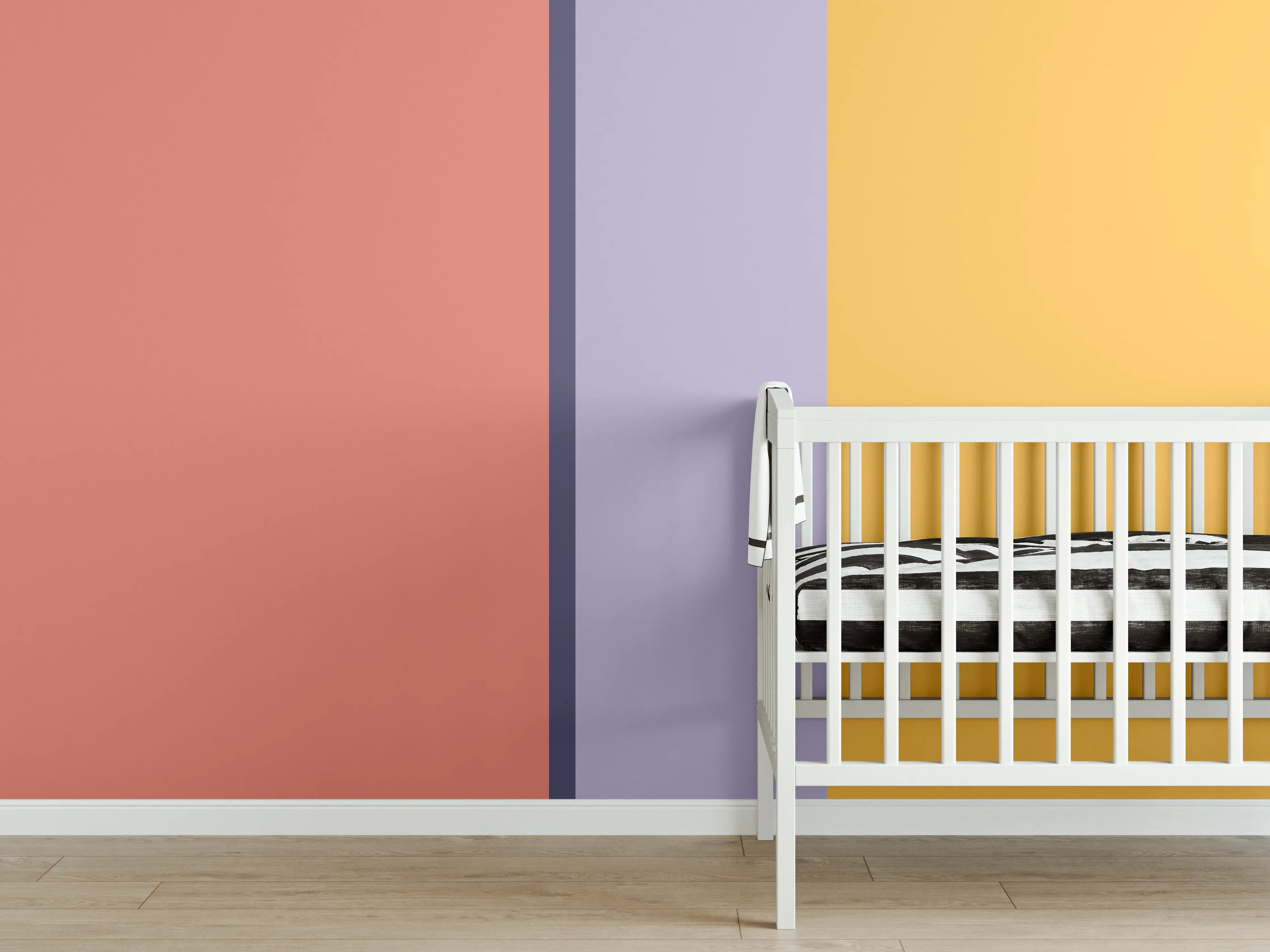 Babyzimmer Wandgestaltung - The Vintages - Vertikal - Penelope