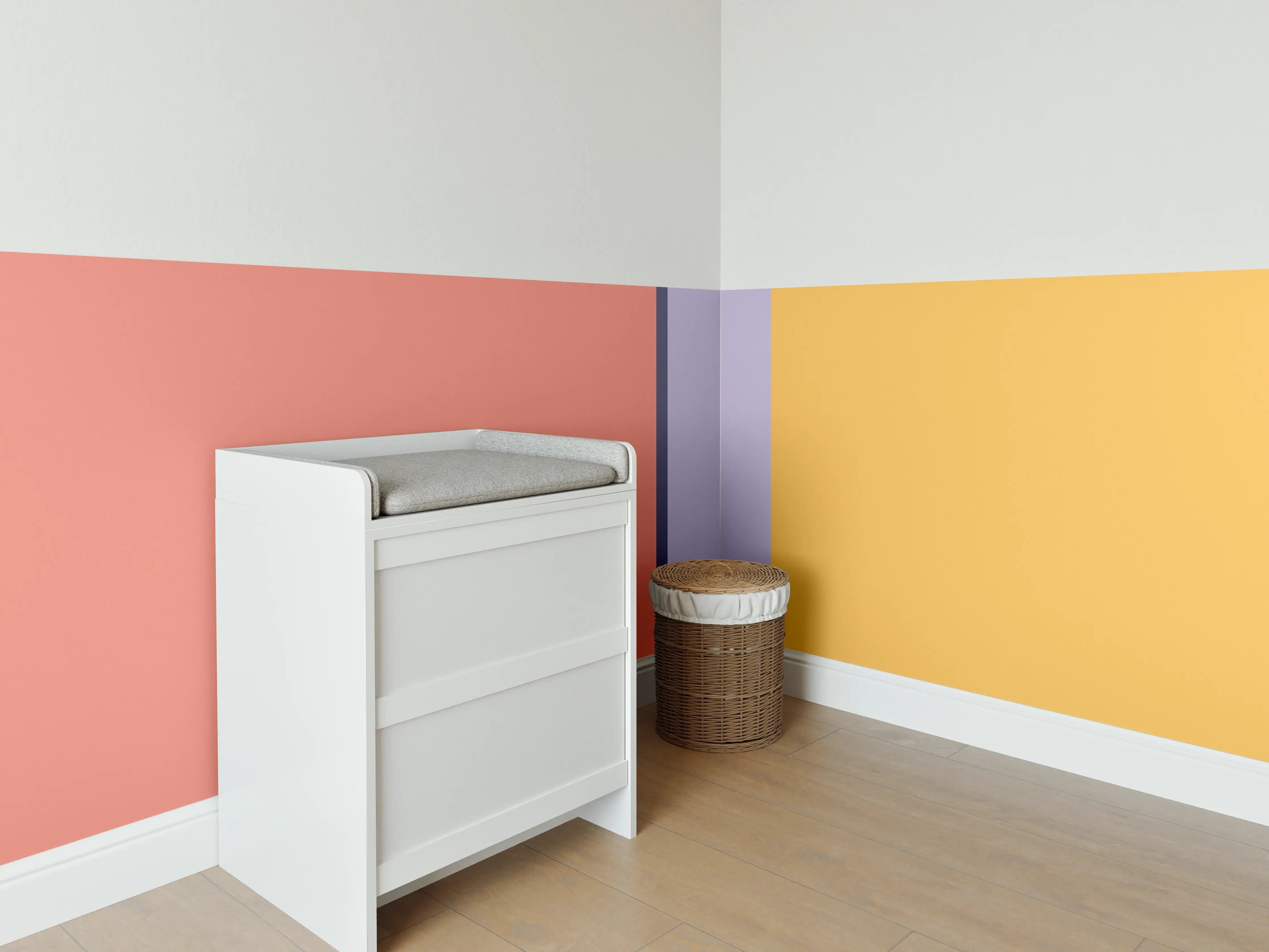 Babyzimmer Wandgestaltung - The Vintages - Vertikal - Penelope