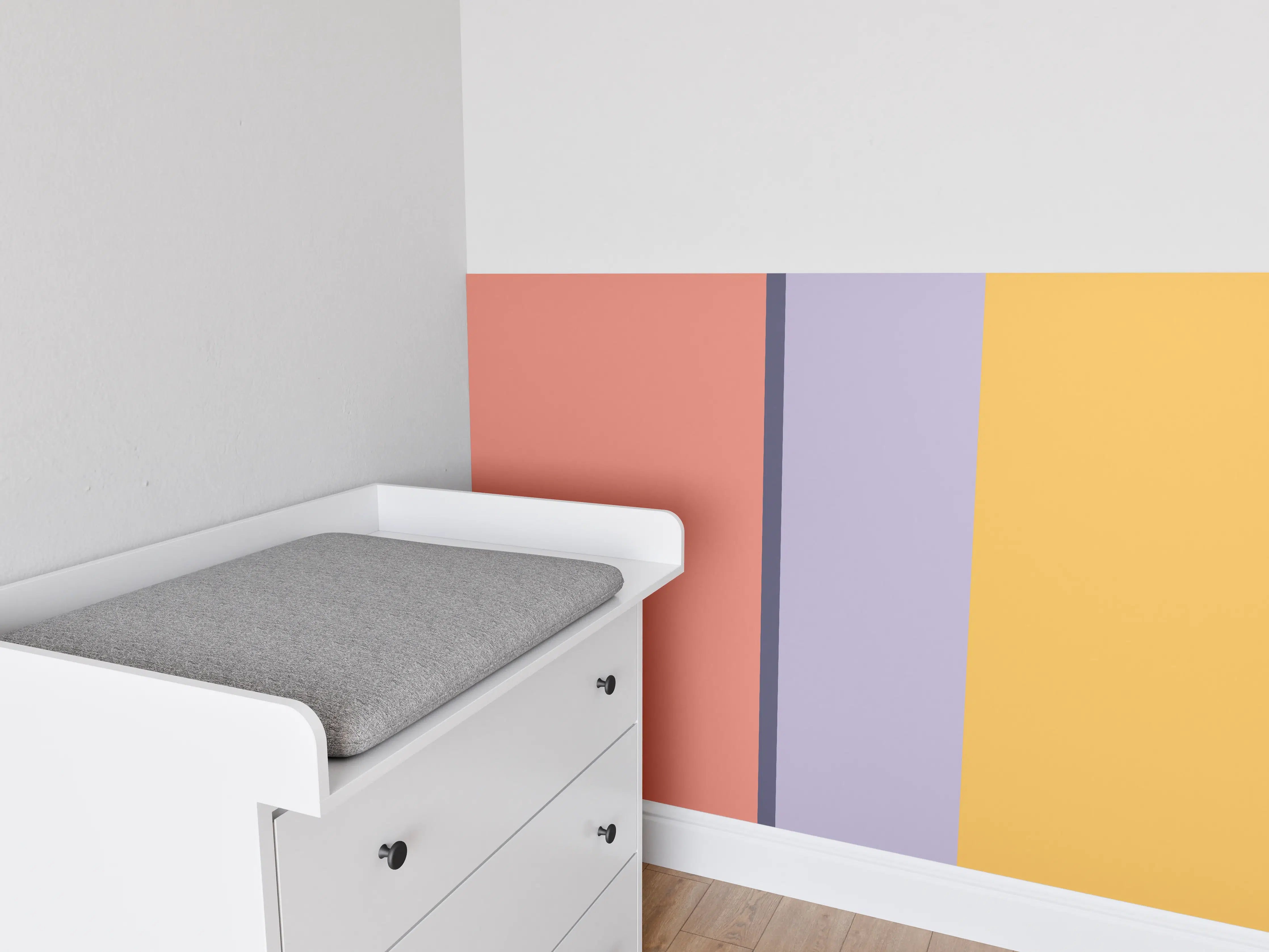 Babyzimmer Wandgestaltung - The Vintages - Vertikal - Penelope
