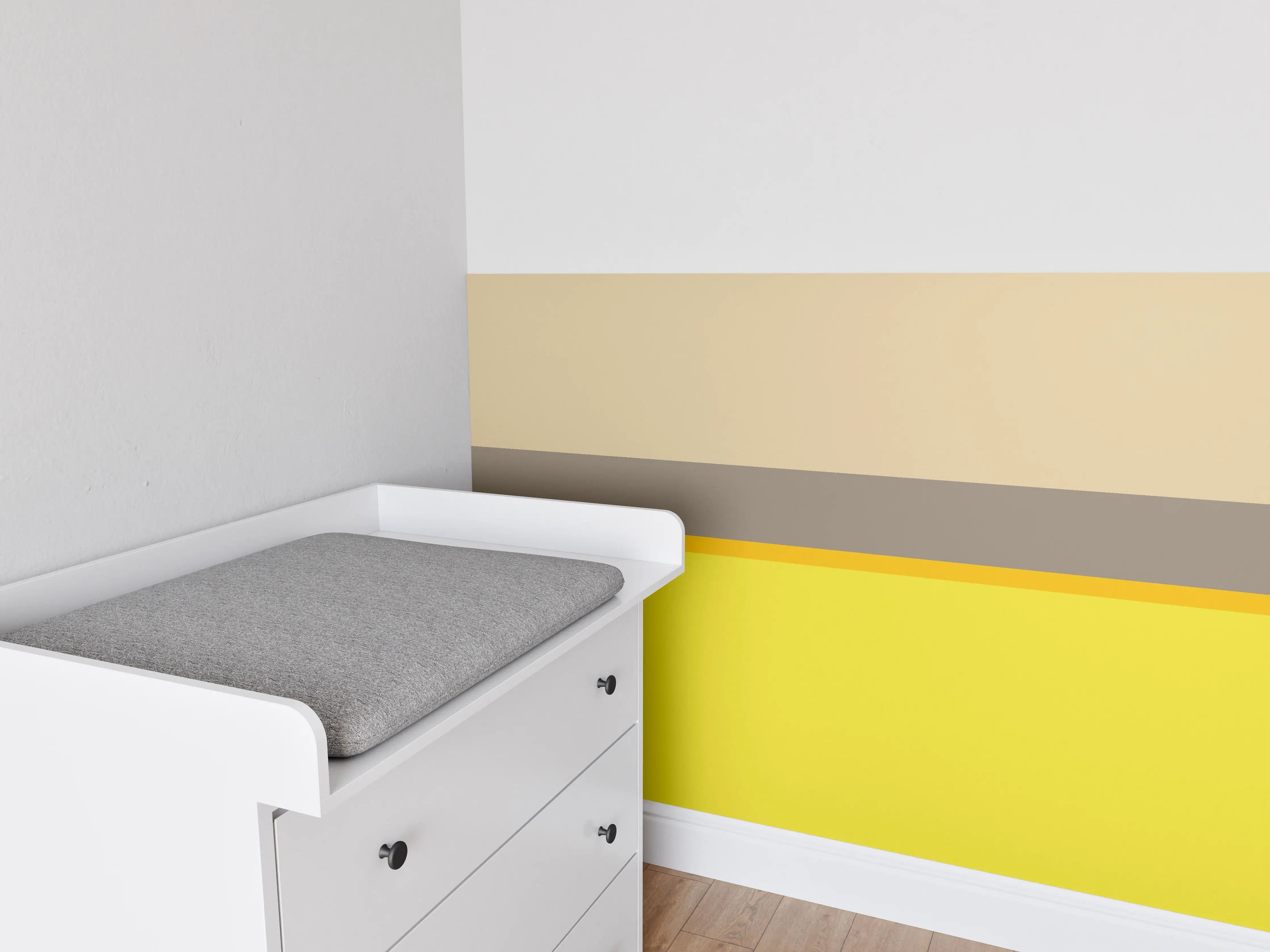 Babyzimmer Wandgestaltung - The Yellows - Horizontal - Honey