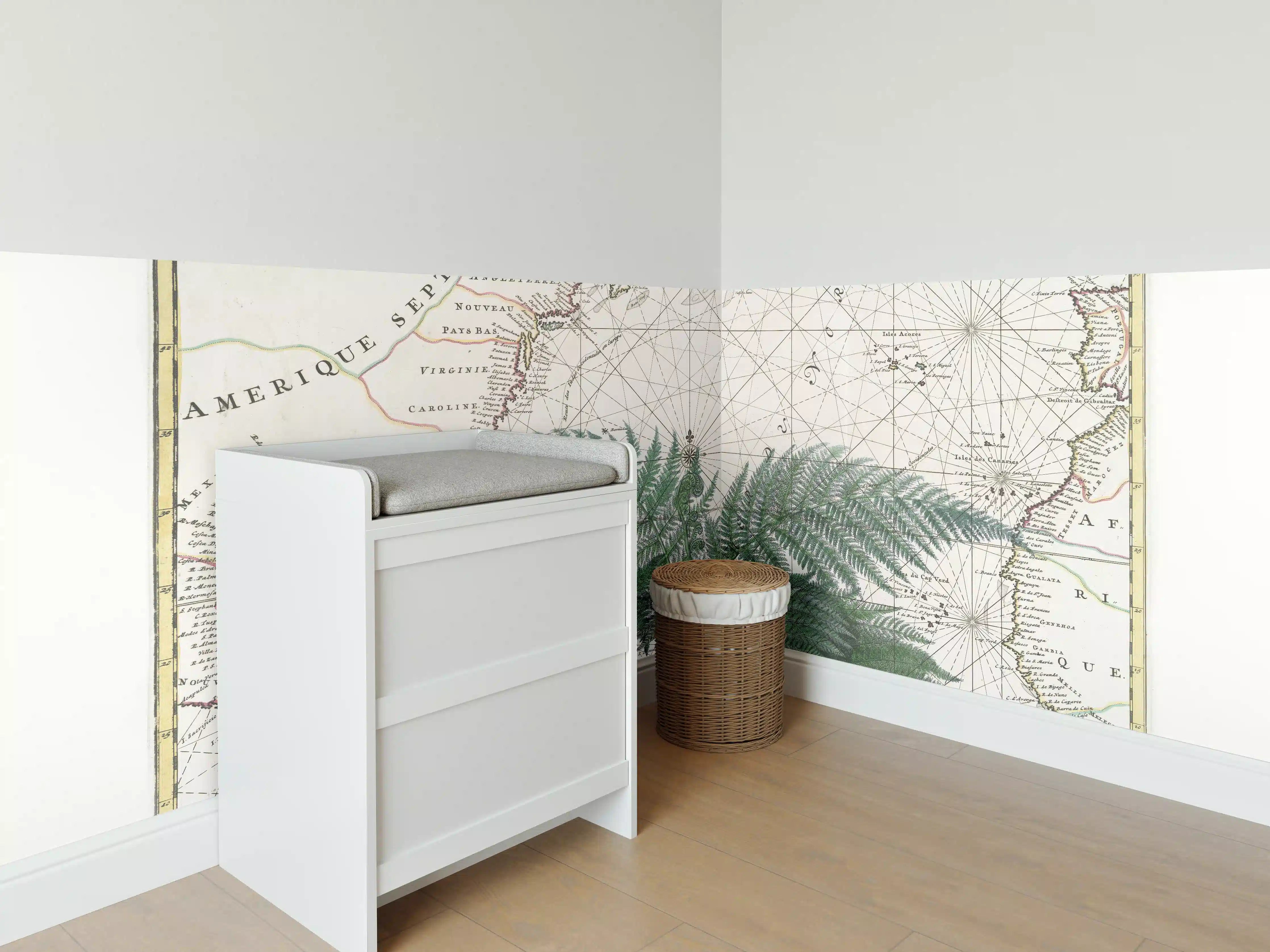 Babyzimmer Wandgestaltung - Tropical Empire No4