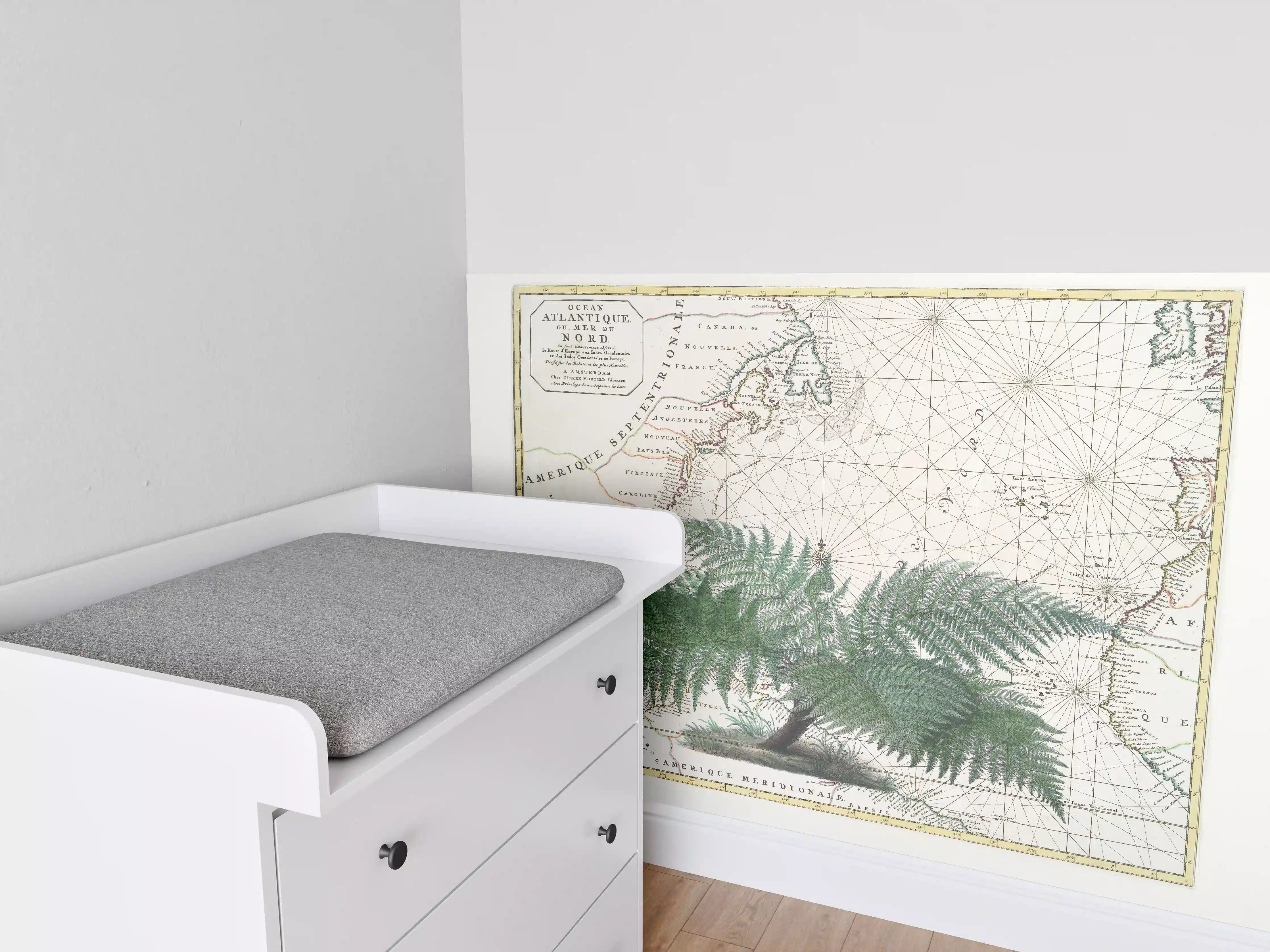 Babyzimmer Wandgestaltung - Tropical Empire No4