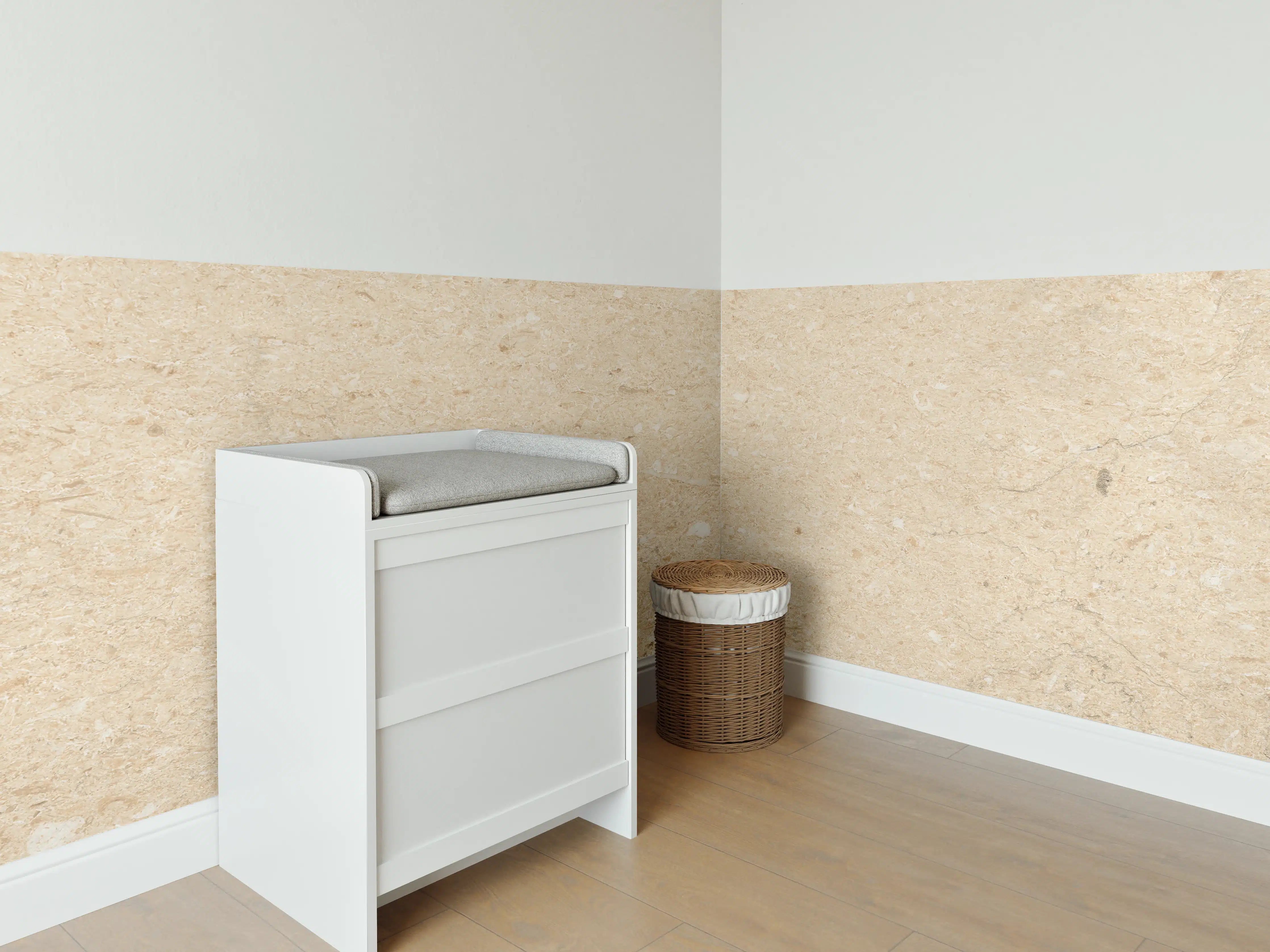 Babyzimmer Wandgestaltung - Verarbeitete holz Textur