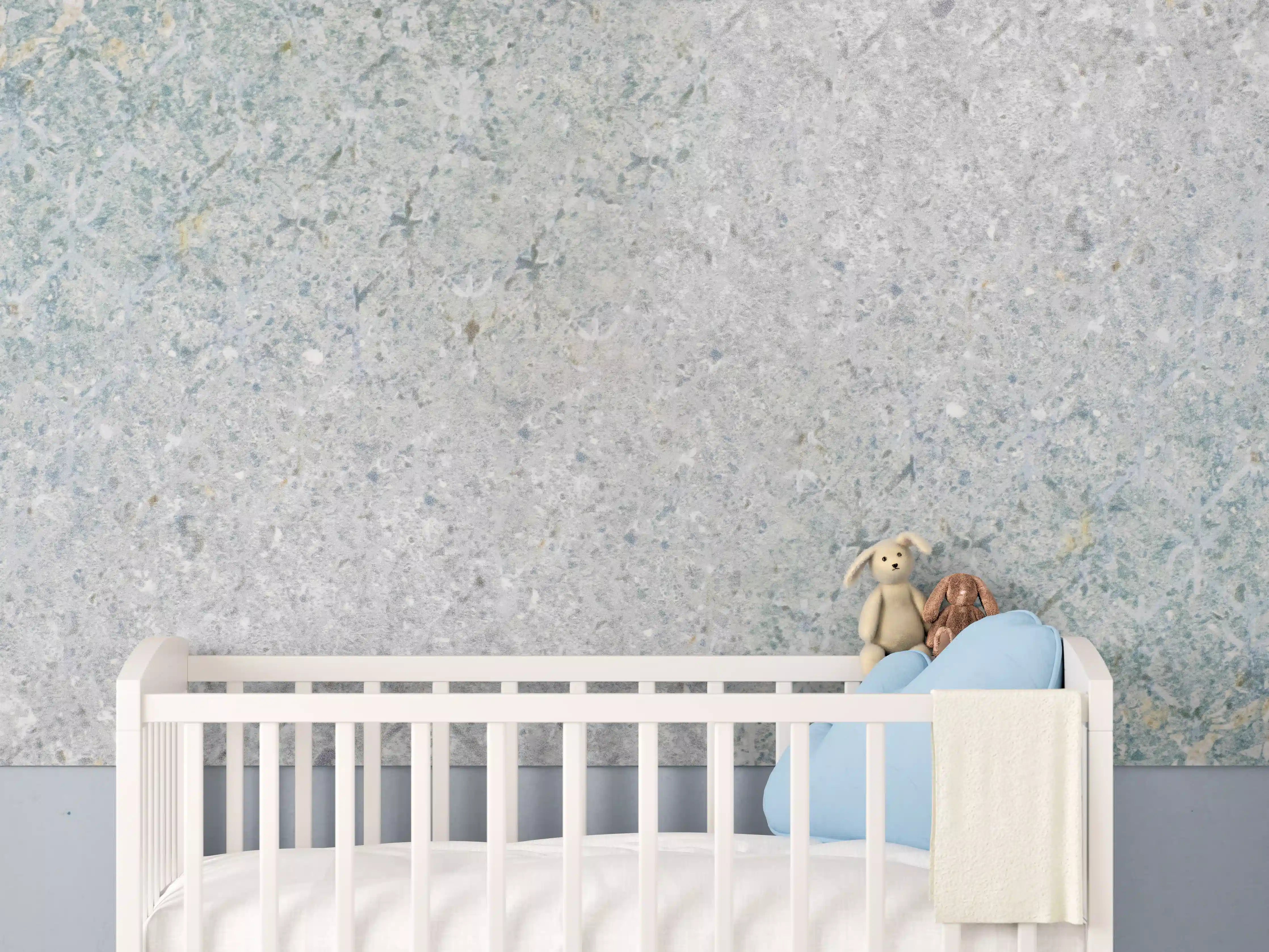 Babyzimmer Wandgestaltung - Vintage Beton
