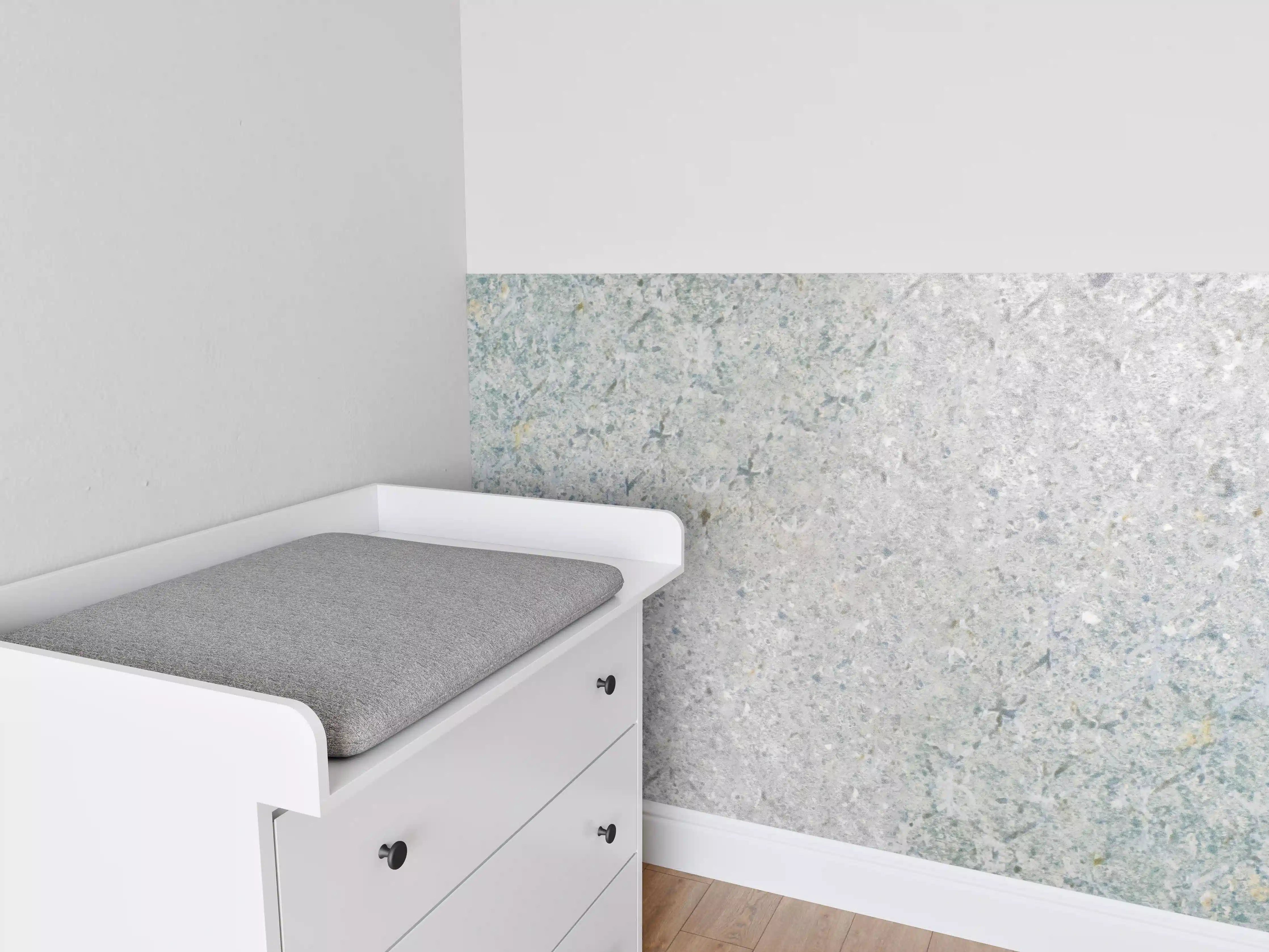 Babyzimmer Wandgestaltung - Vintage Beton