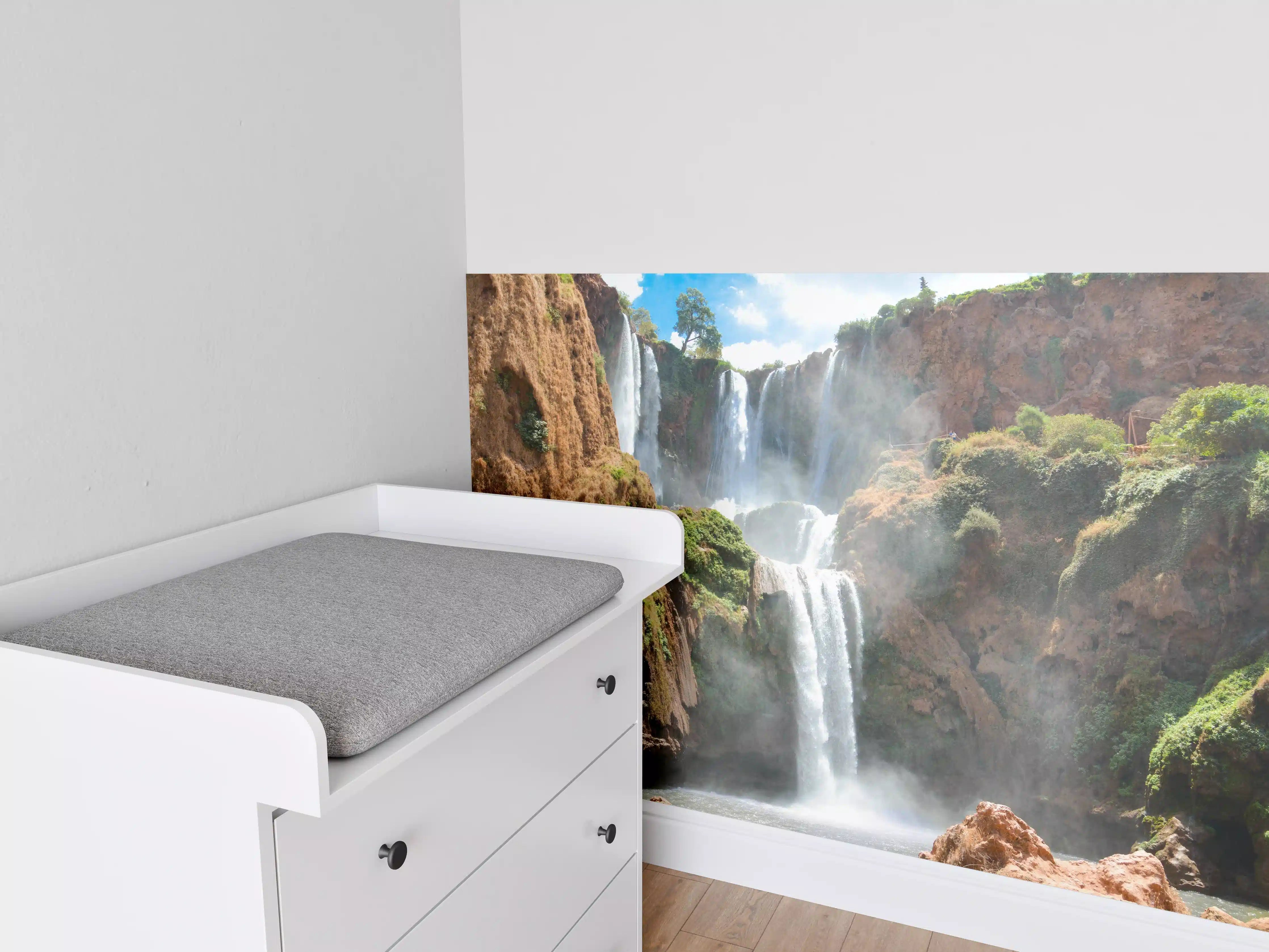 Babyzimmer Wandgestaltung - Wasserfälle von Ouzoud