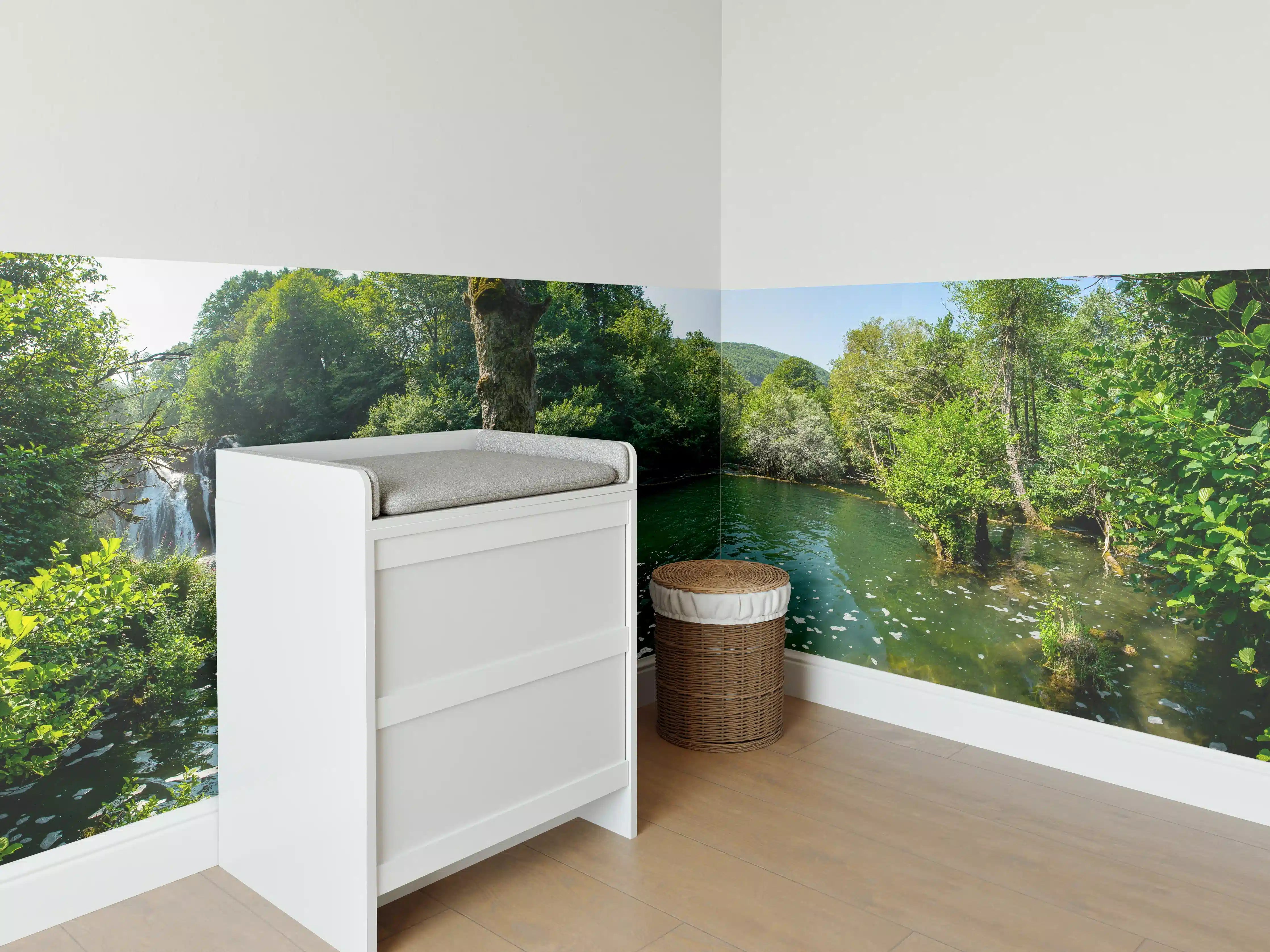 Babyzimmer Wandgestaltung - Wasserfall von Martin Brod - Bosnien
