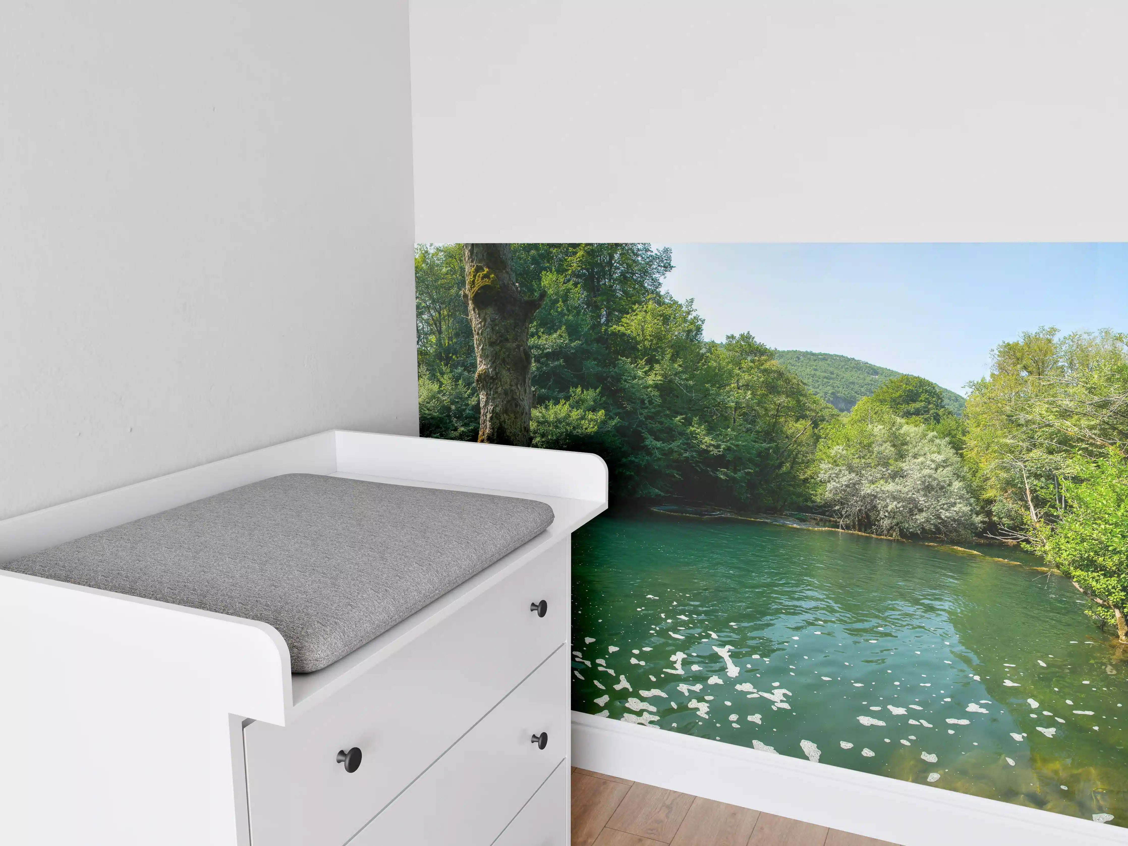 Babyzimmer Wandgestaltung - Wasserfall von Martin Brod - Bosnien