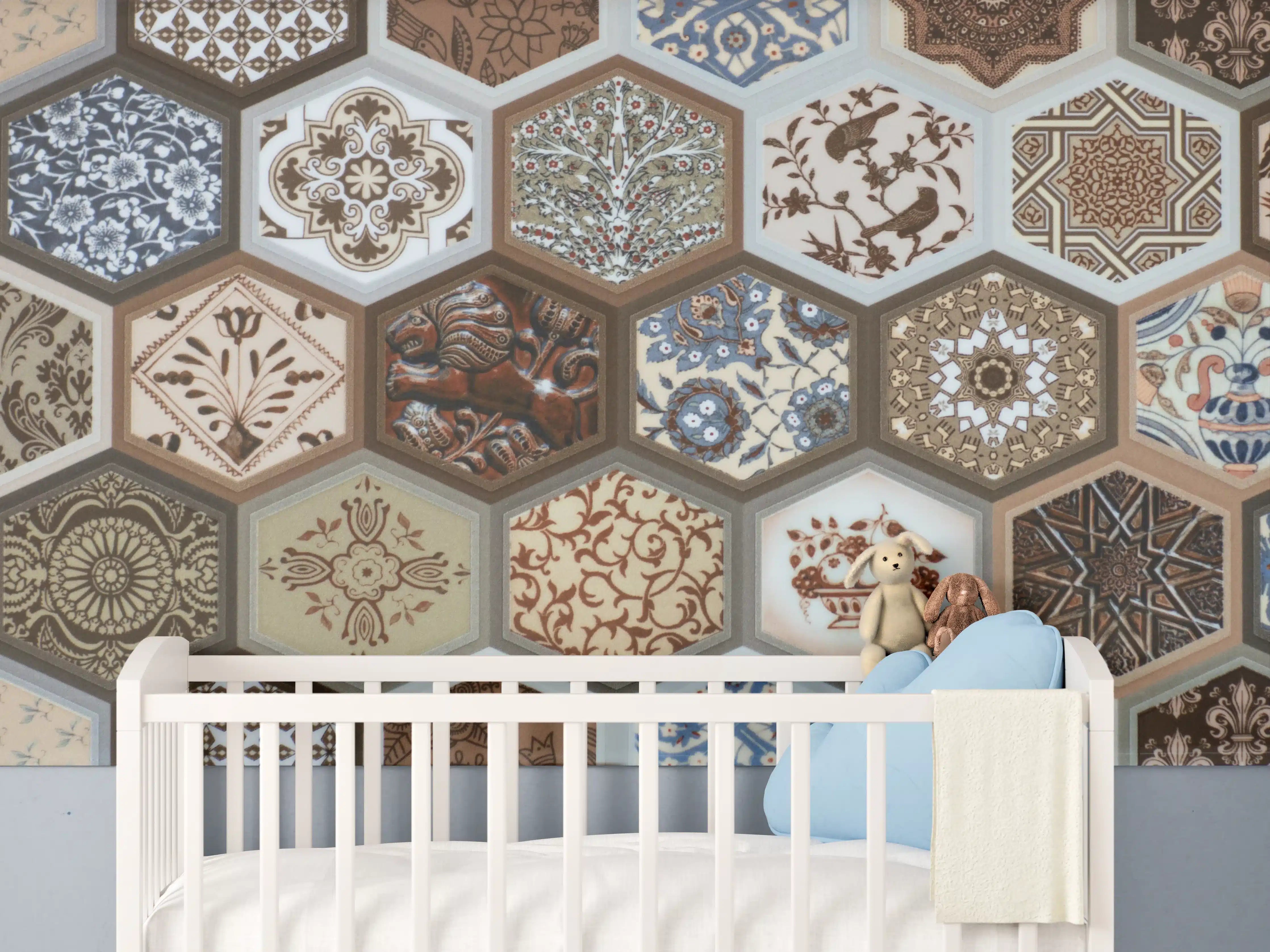 Babyzimmer Wandgestaltung - Weitere Details zum Bild