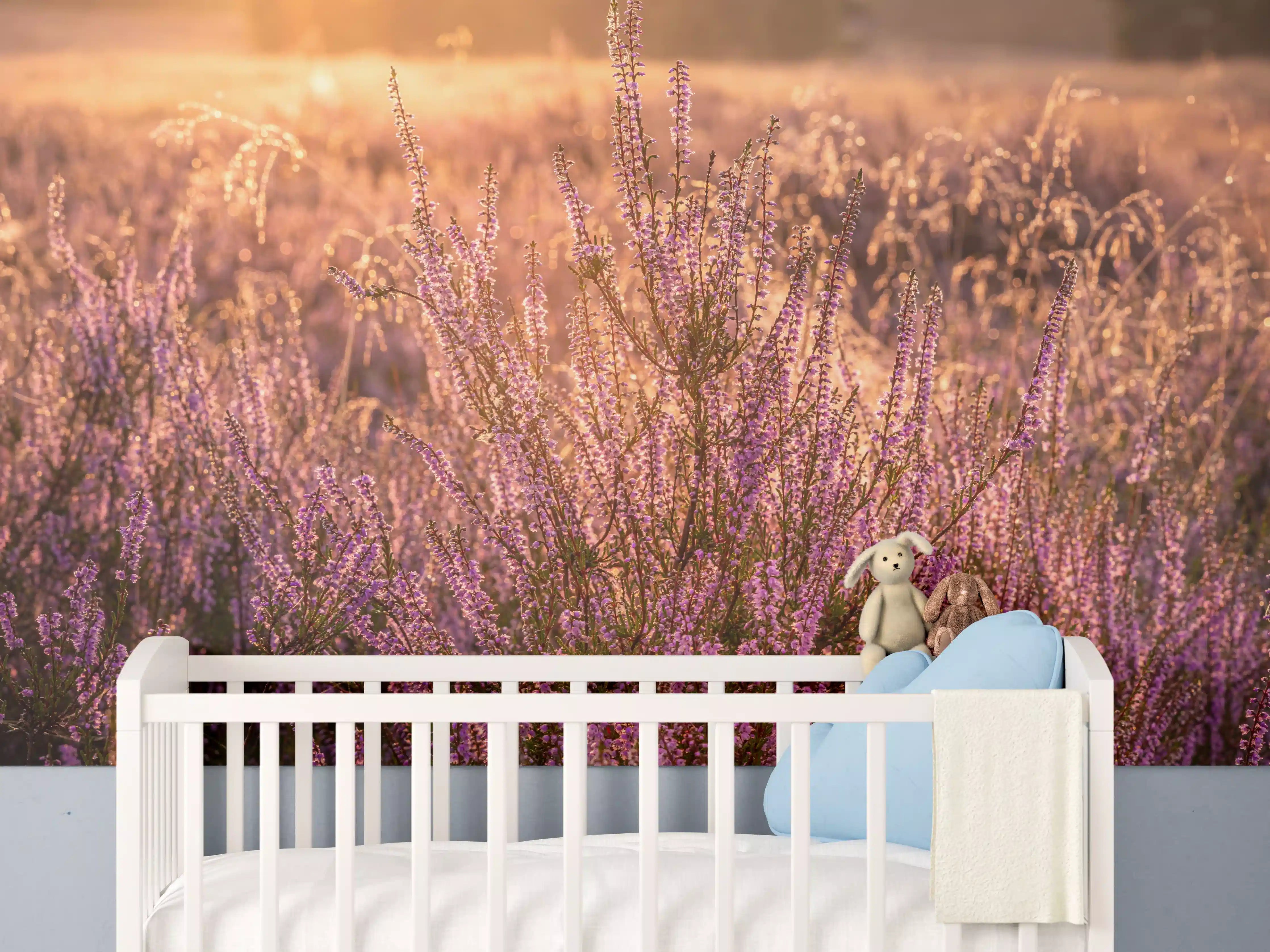 Babyzimmer Wandgestaltung - Westruper Heide bei Haltern im Münsterland