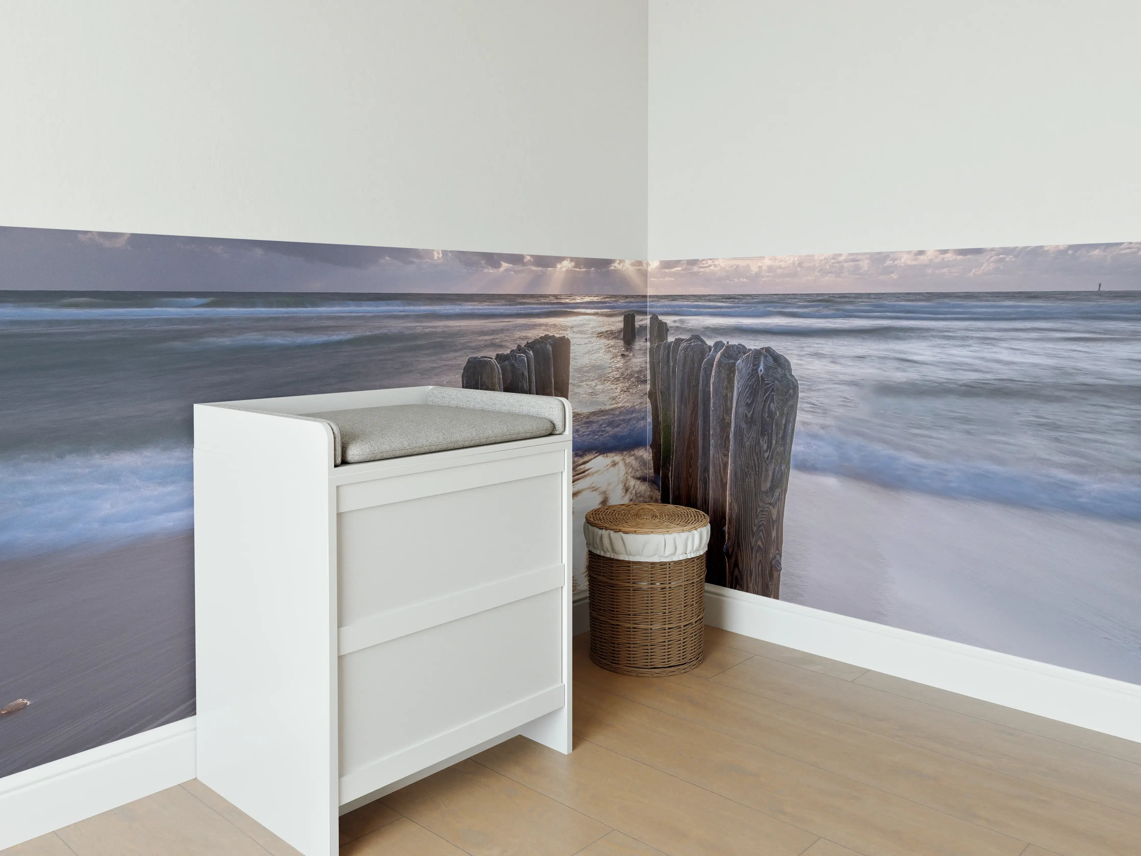 Babyzimmer Wandgestaltung - Wunderschöne Buhnen auf Sylt