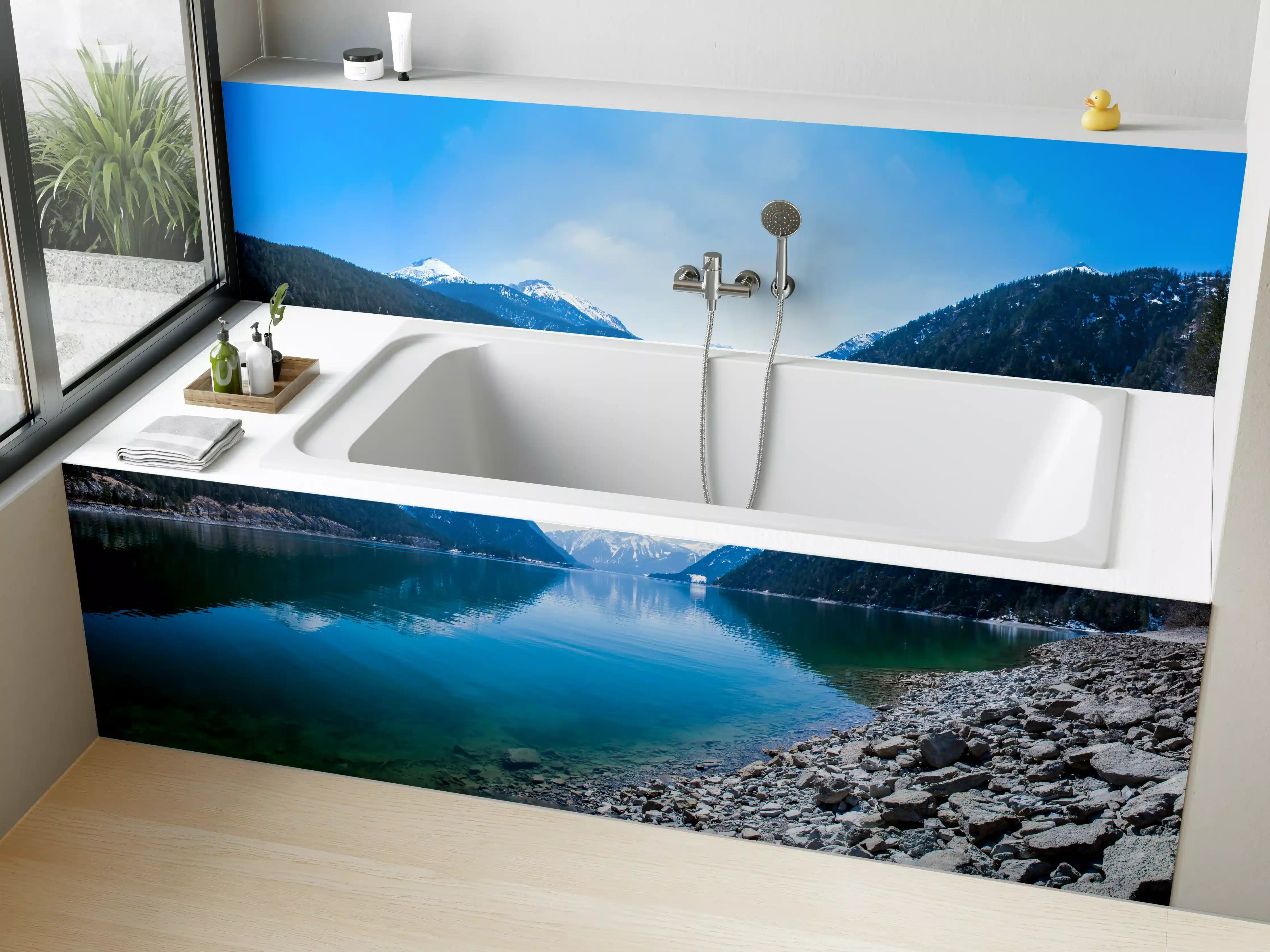 Badewannen-Rückwand - Achensee in Österreich