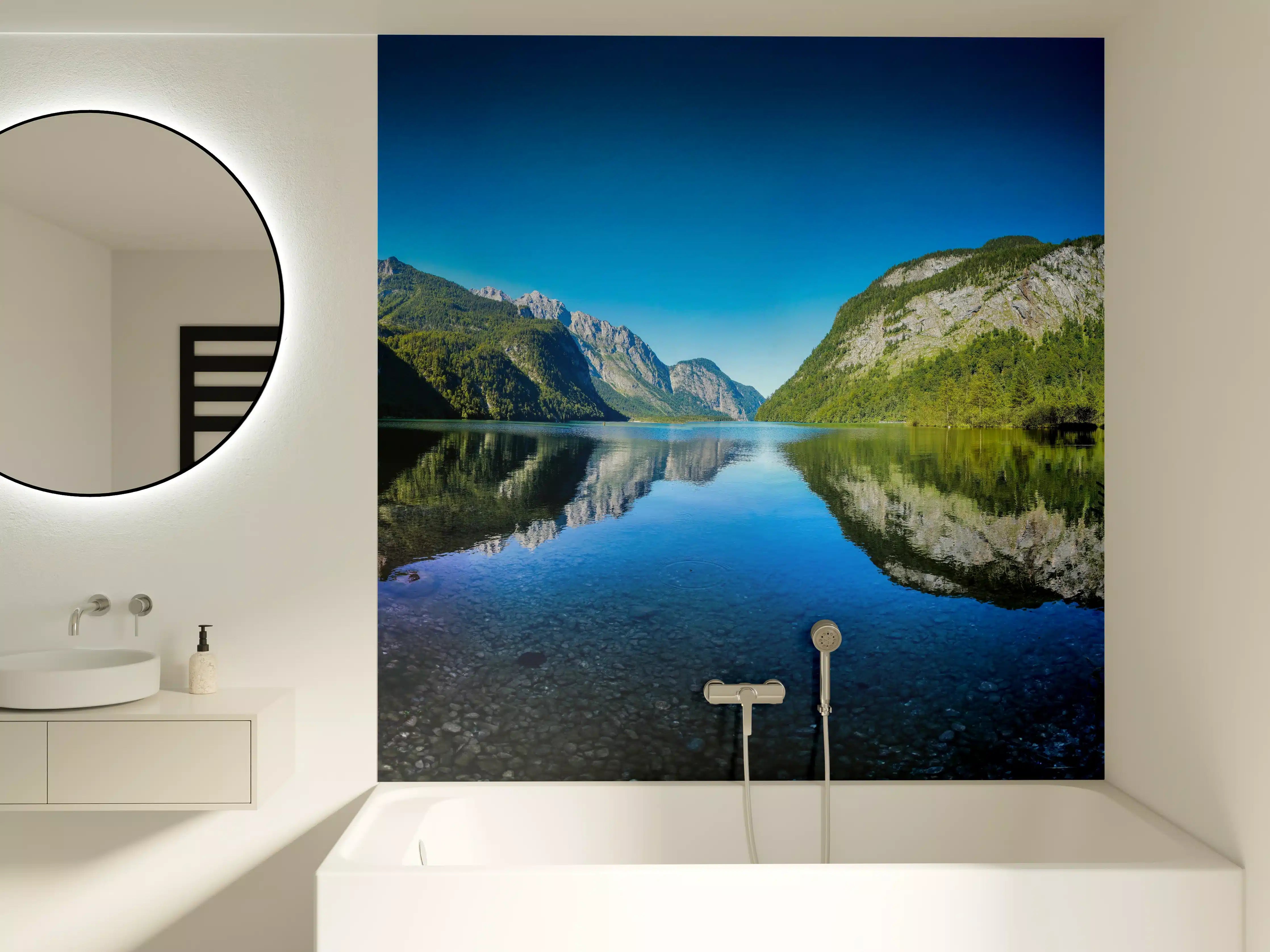 Badewannen-Rückwand - Alpen Königsee Österreich