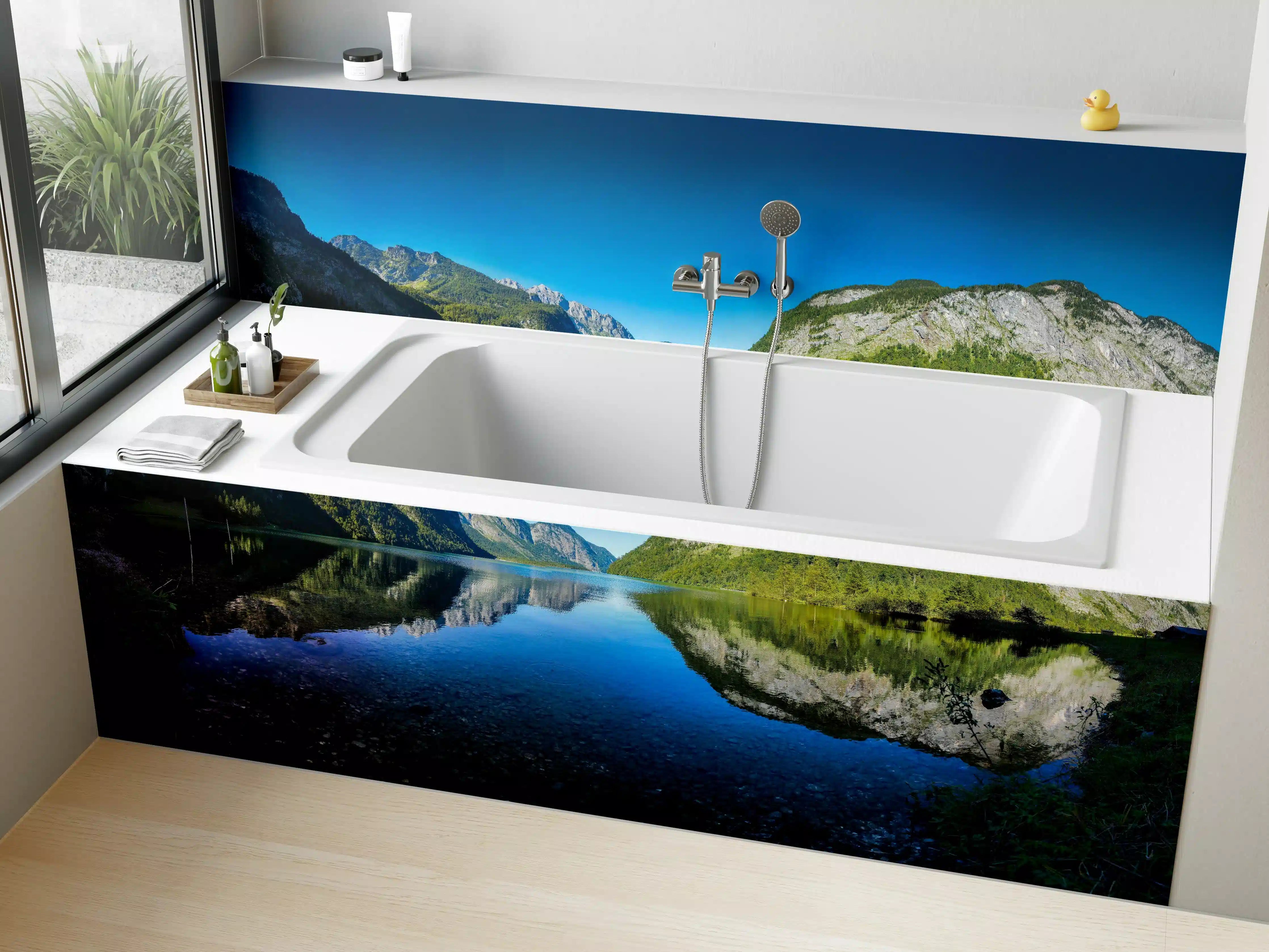 Badewannen-Rückwand - Alpen Königsee Österreich