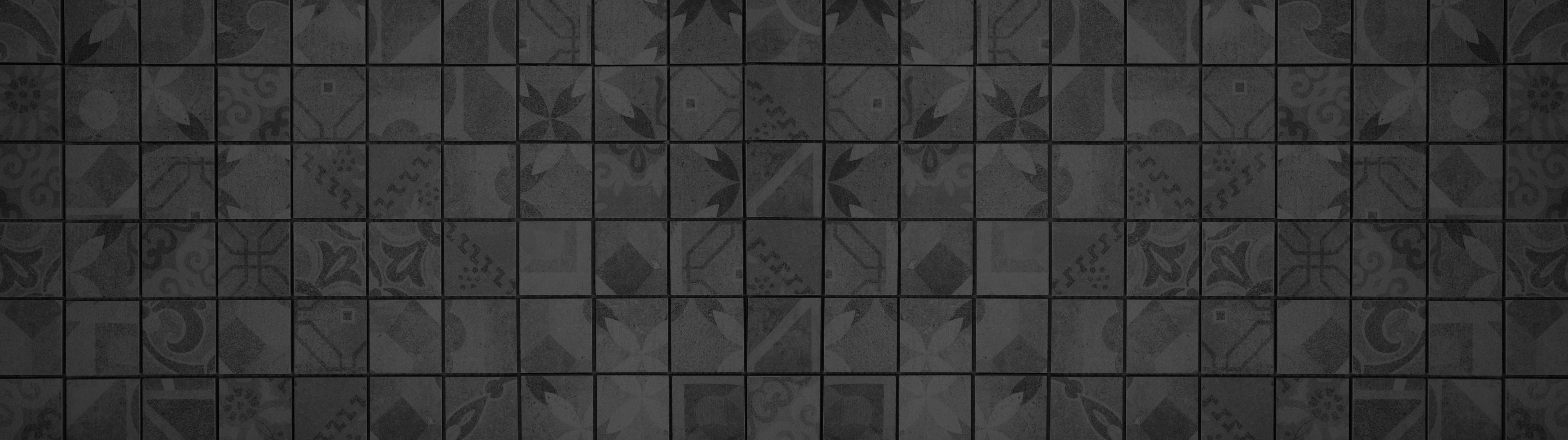 Badewannen-Rückwand-Anthrazitfarbenes Quadratisches Mosaikmotiv