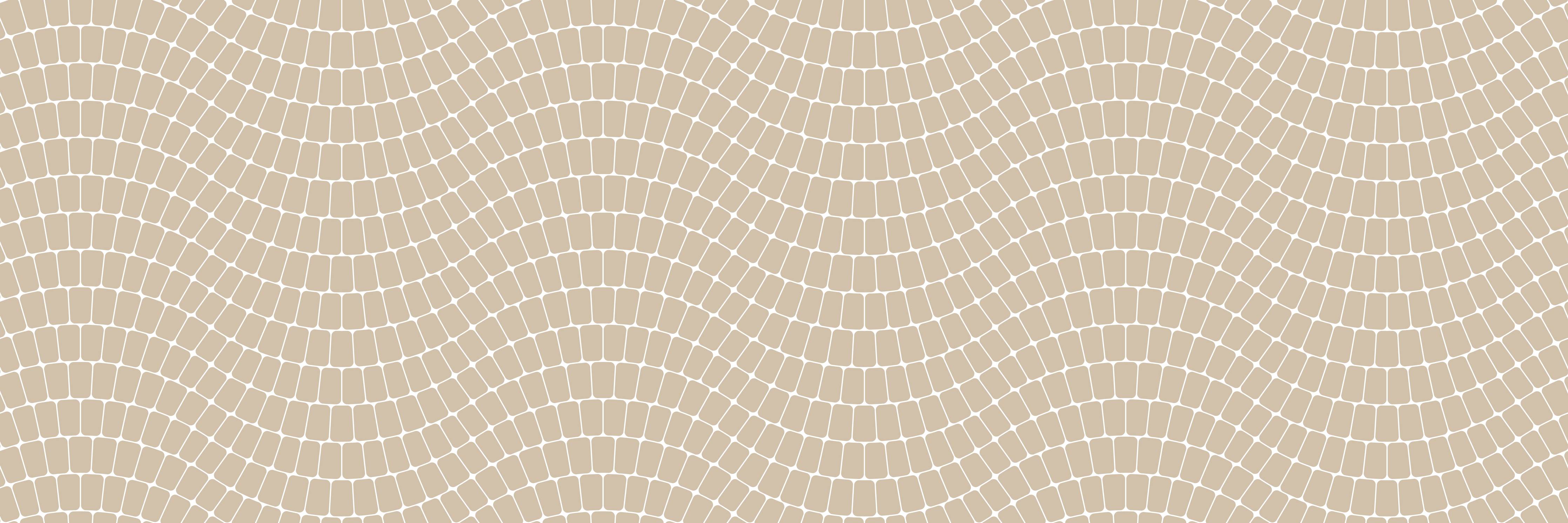 Badewannen-Rückwand-Beige-Kacheln mit Wellenmuster